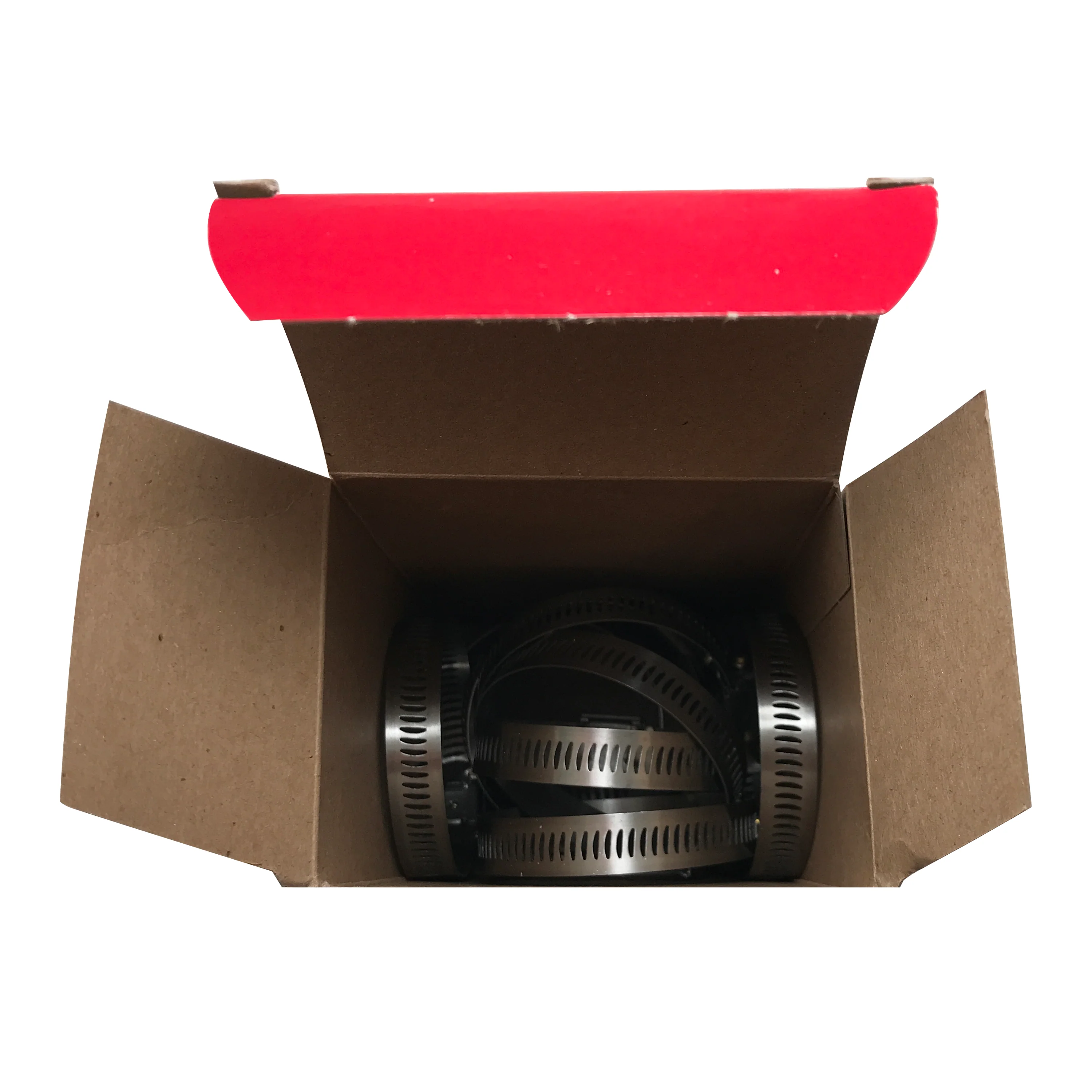 SAE #32 Stainless Steel Worm Gear Hose Clamp - 1-9/16" to 2-1/2" - 1/2" Band - 10 or 100 Pack - Made in USA - Image 4