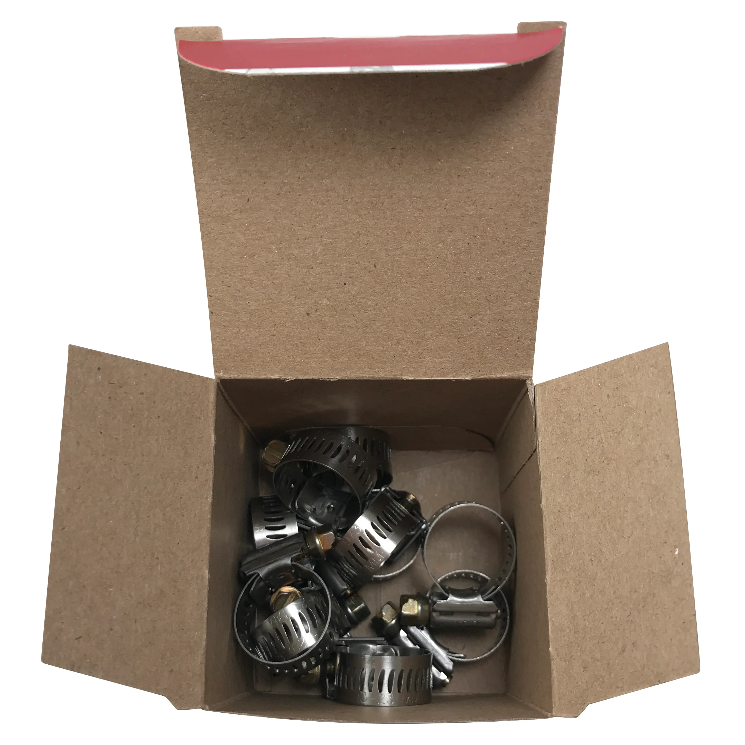 SAE #8 Stainless Steel Worm Gear Hose Clamp - 1/2" to 29/32" - 1/2" Band - 10 or 100 Pack - Made in USA - Image 4