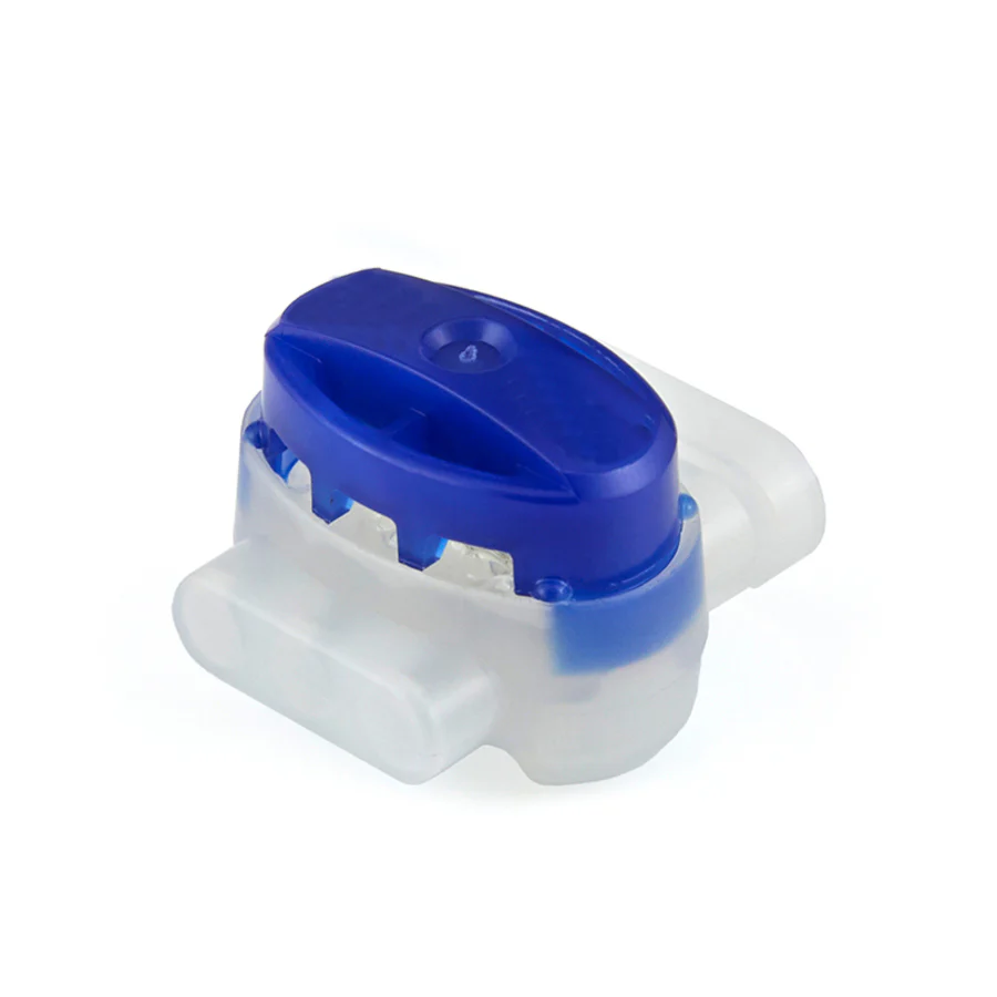 IDC Connectors Blue Moisture Resistant Seal 22-14 AWG Gauge - 10 Pack - Image 2