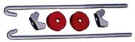 12 Inch J-Bolt Battery Hold Down Kit - Zinc Plated Steel, Wing Nuts Included - Image 7