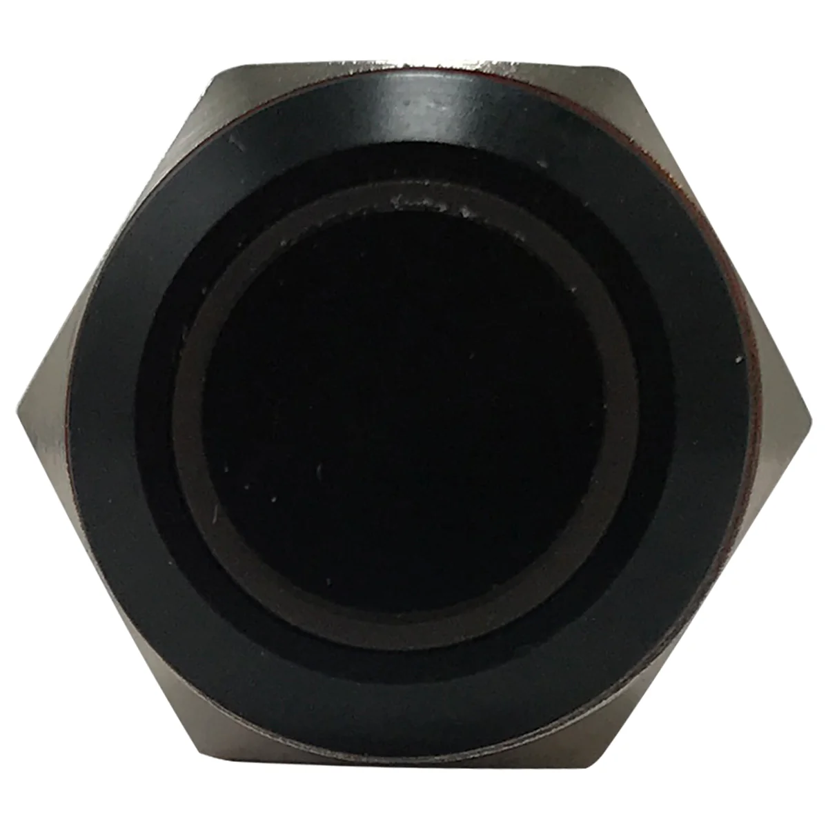 LED Latching Push Button Switch - 12V Black Metal - On/Off - 16mm Mount - 1 or 5 Pack - Image 58
