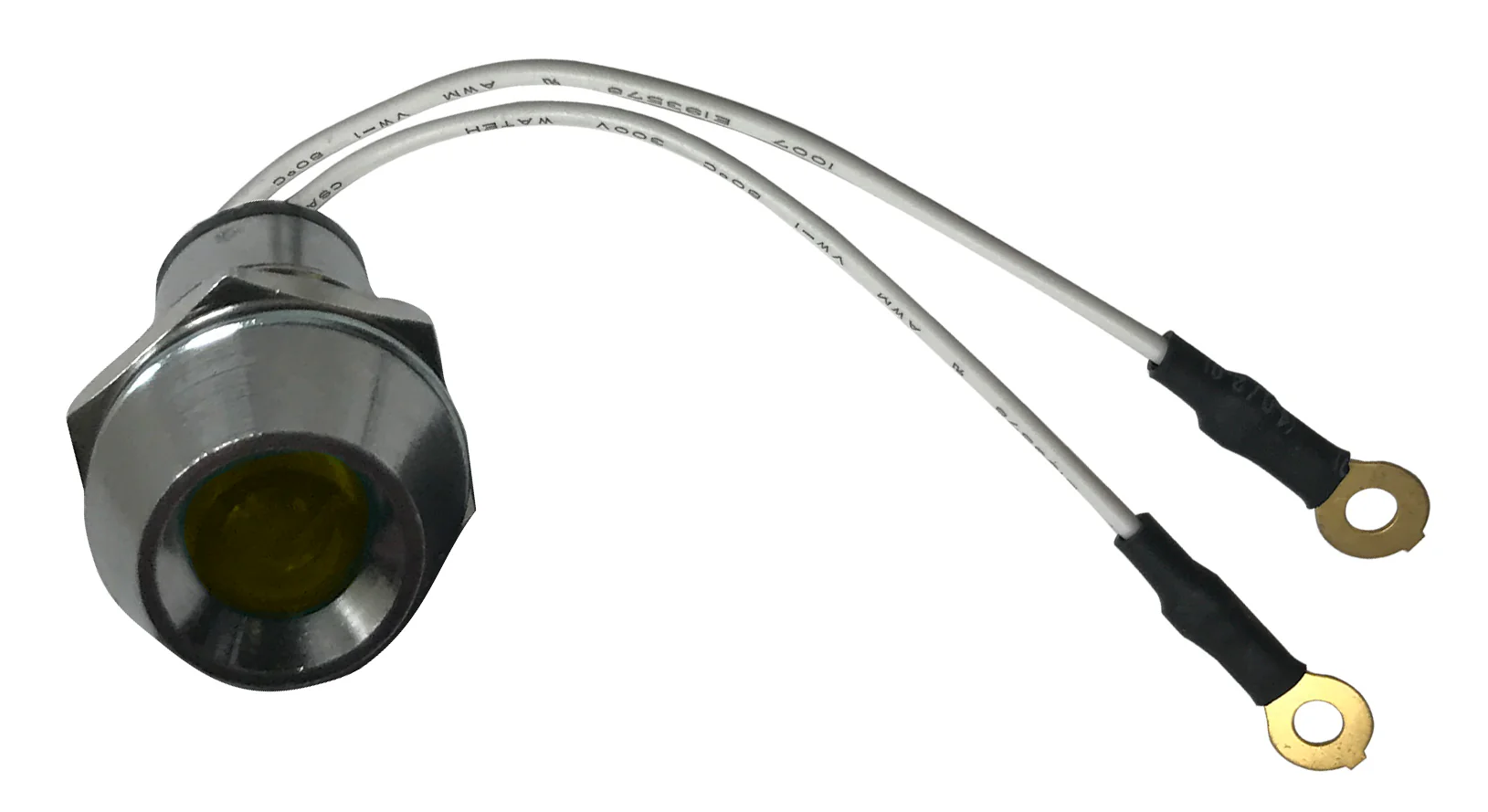 LED Indicator Light - Chrome Housing - 1/2" Mount - 1 or 5 Pack - Image 10