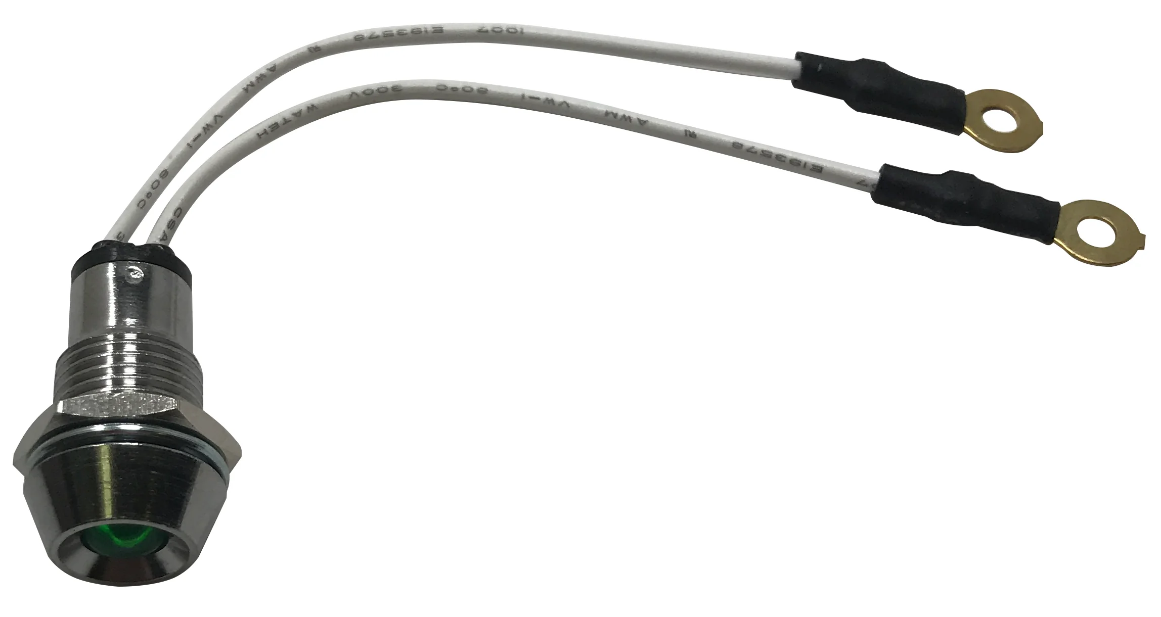 LED Indicator Light - Chrome Housing - 1/2" Mount - 1 or 5 Pack - Image 5