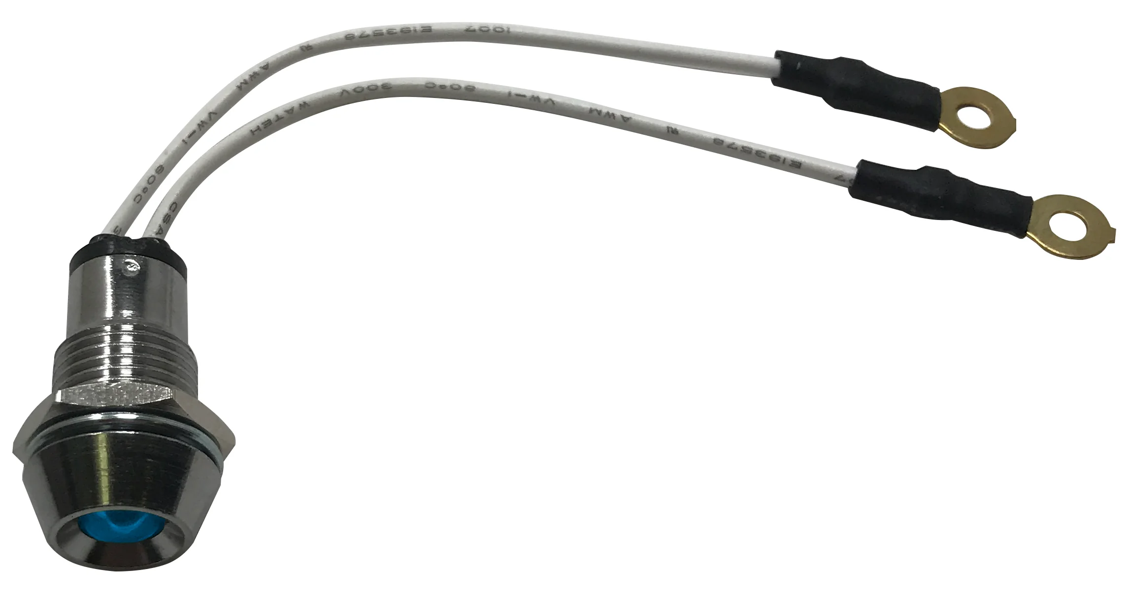 LED Indicator Light - Chrome Housing - 1/2" Mount - 1 or 5 Pack - Image 8