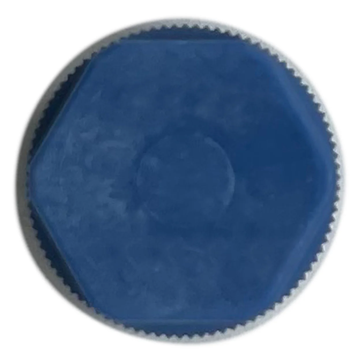Blue A/C R-134a Low Side Service Port Cap 15 MM - 10 MM x 1.25 - 10 Pack - Image 3