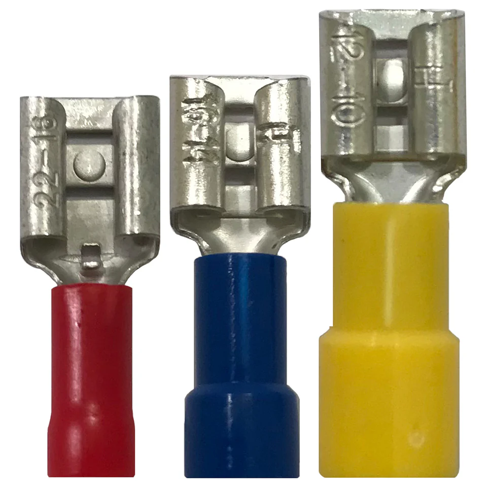 1000 Piece Master Solderless Crimp Vinyl Insulated Wire Terminal Connector Assortment Kit - Image 4