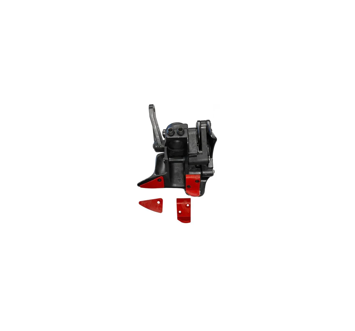 Red Nylon Rectangular Inserts for Leverless Head Hunter/Corghi - Pack of 10 - Image 2