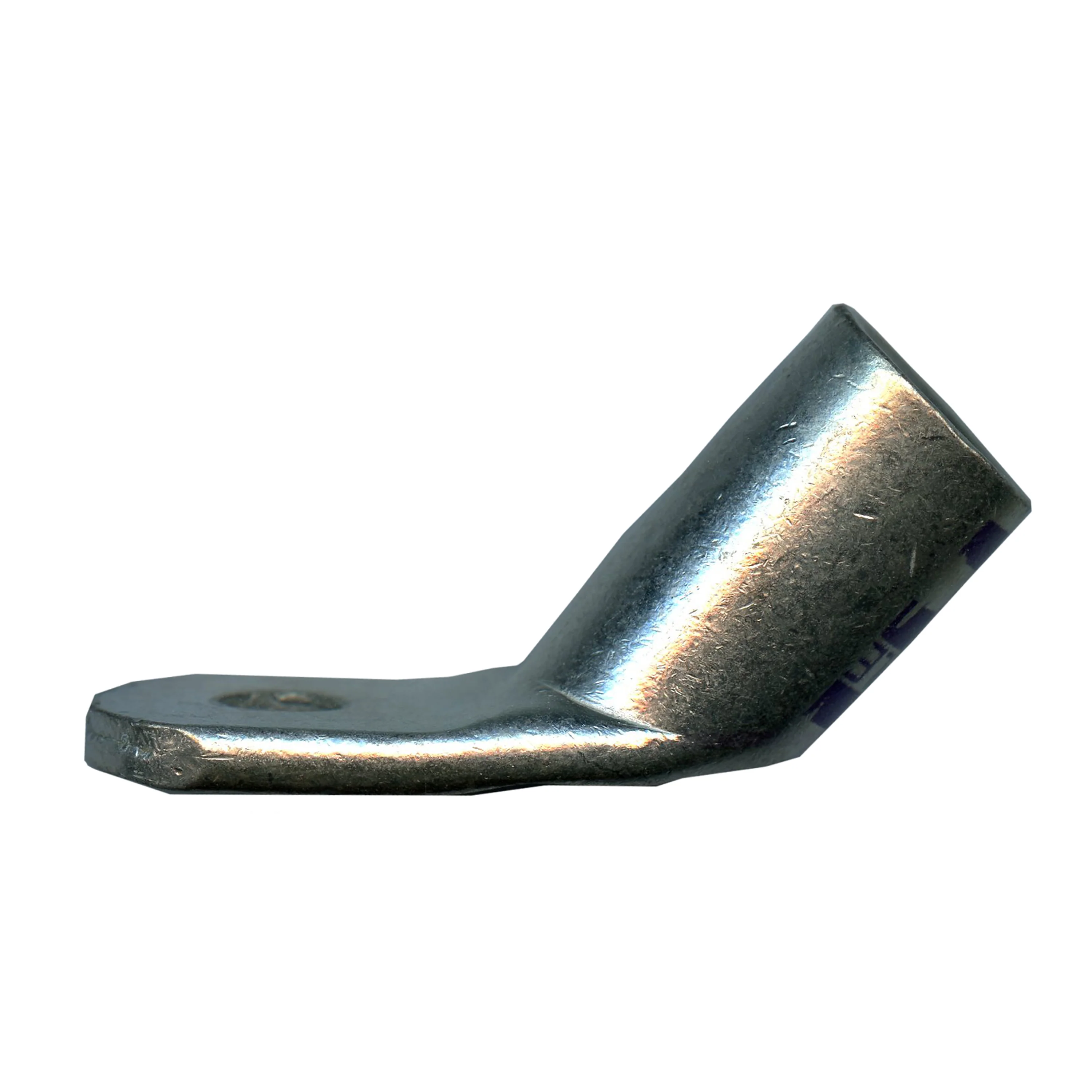 Mega HD Copper Lug - Plated 45-Deg 3/0 AWG 5/16" Stud Purple - 5 or 50 Pack