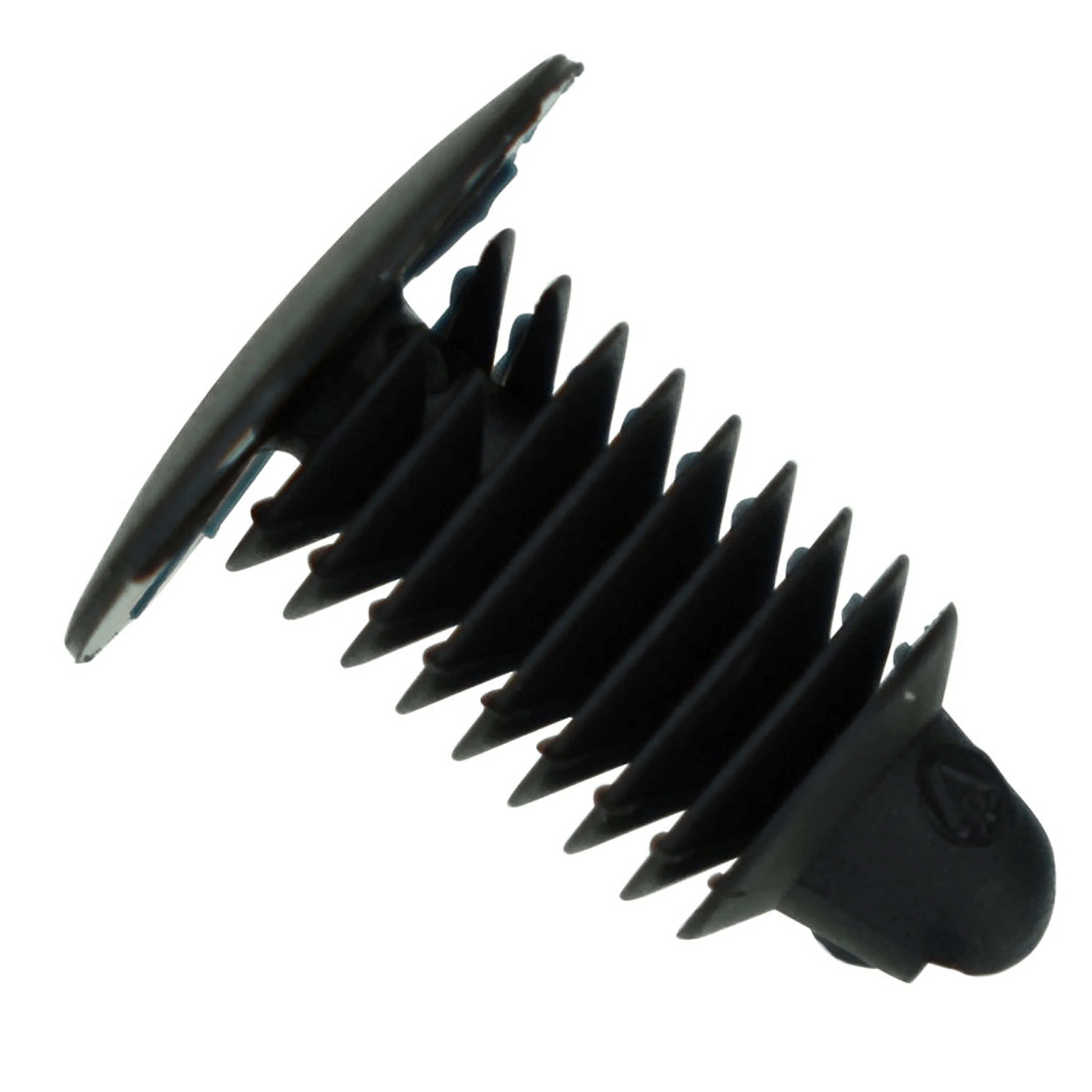 Black Nylon Weatherstrip Clip Retainers - 13/64" Hole, 11.5mm Stem, 10mm Head - 50 Pack