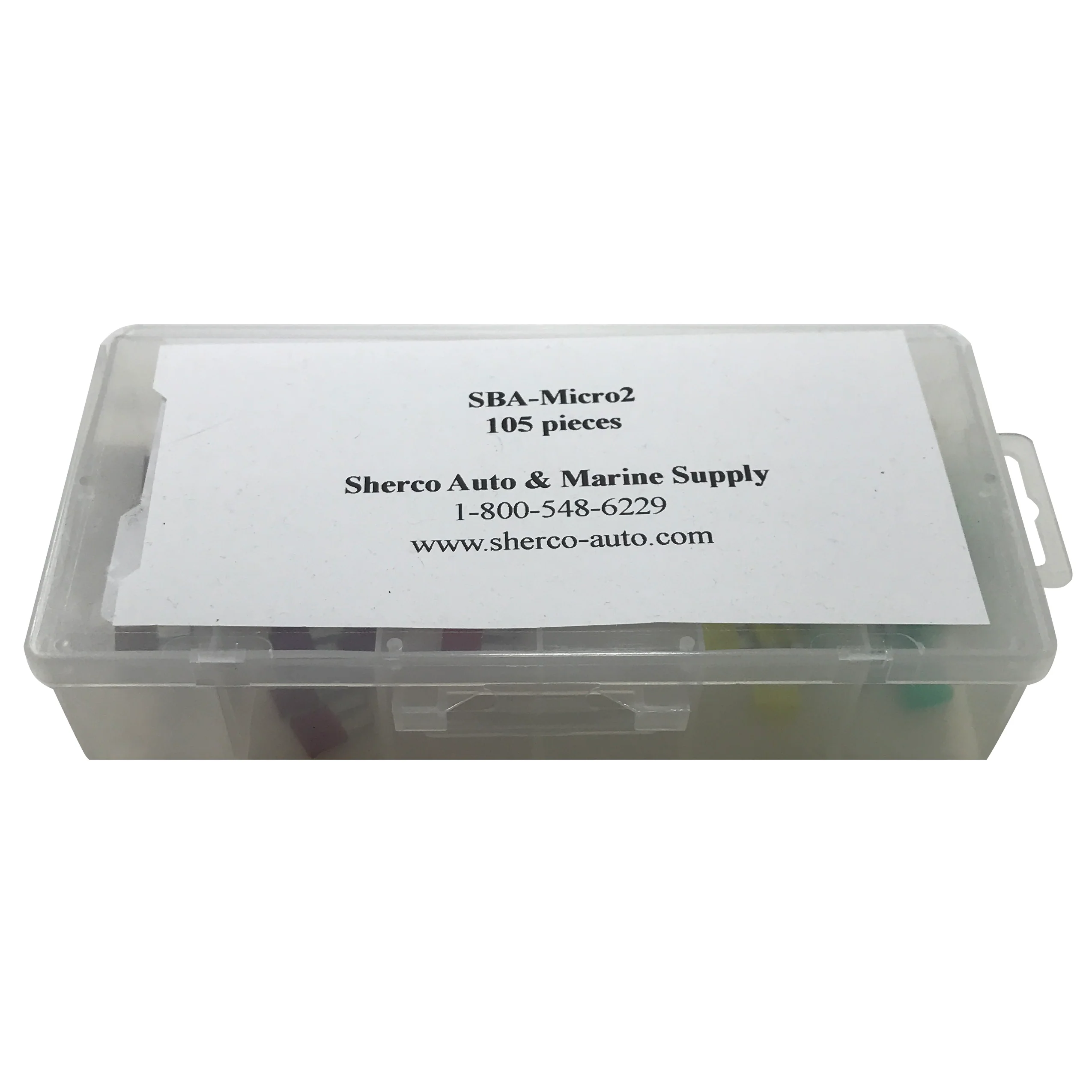 105 Piece ATR / APT Micro2 32V Blade Fuse Assortment Kit - 5A to 30 Amp - Image 2