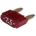 ATM / APM / MIN Mini Automotive Blade Fuse - 7.5 Amp - 5 or 50 Pack - Image 2