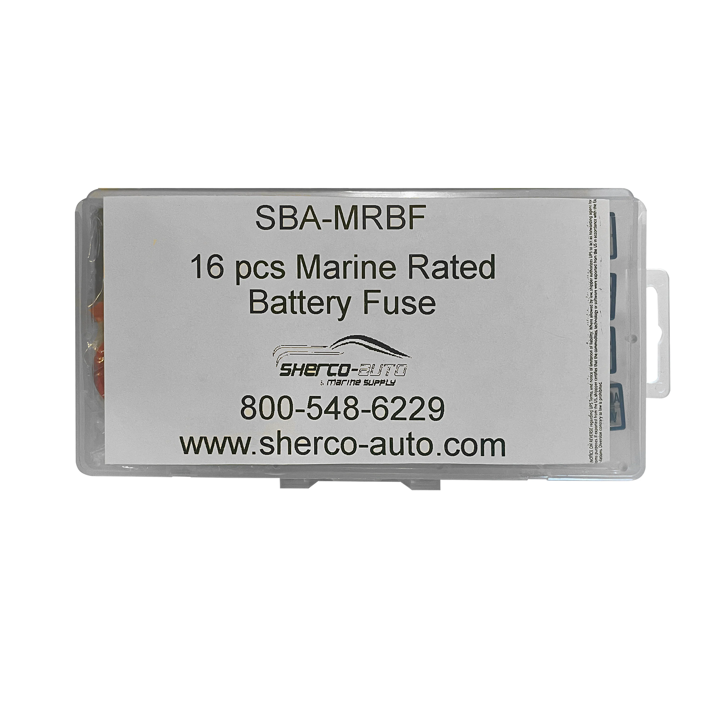 MRBF Marine Rated Battery Fuse & Block 30 to 300 Amp Kit - 16 Pieces - Image 3
