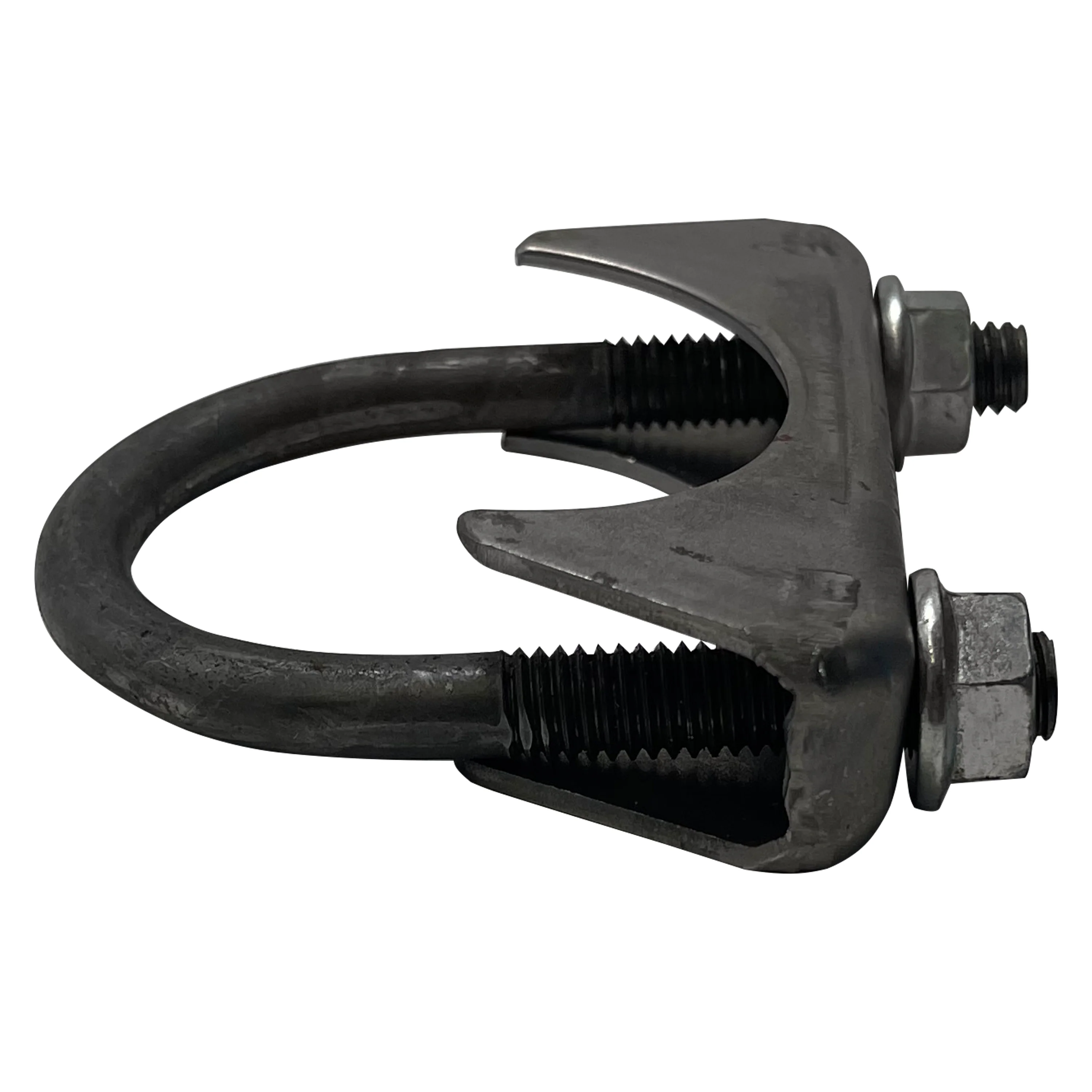 Nickson 191 Universal 1 7/8 Exhaust Muffler Clamp U-Bolt Pipe Saddle Hanger Kit - 1 to 50 Pack - Image 5