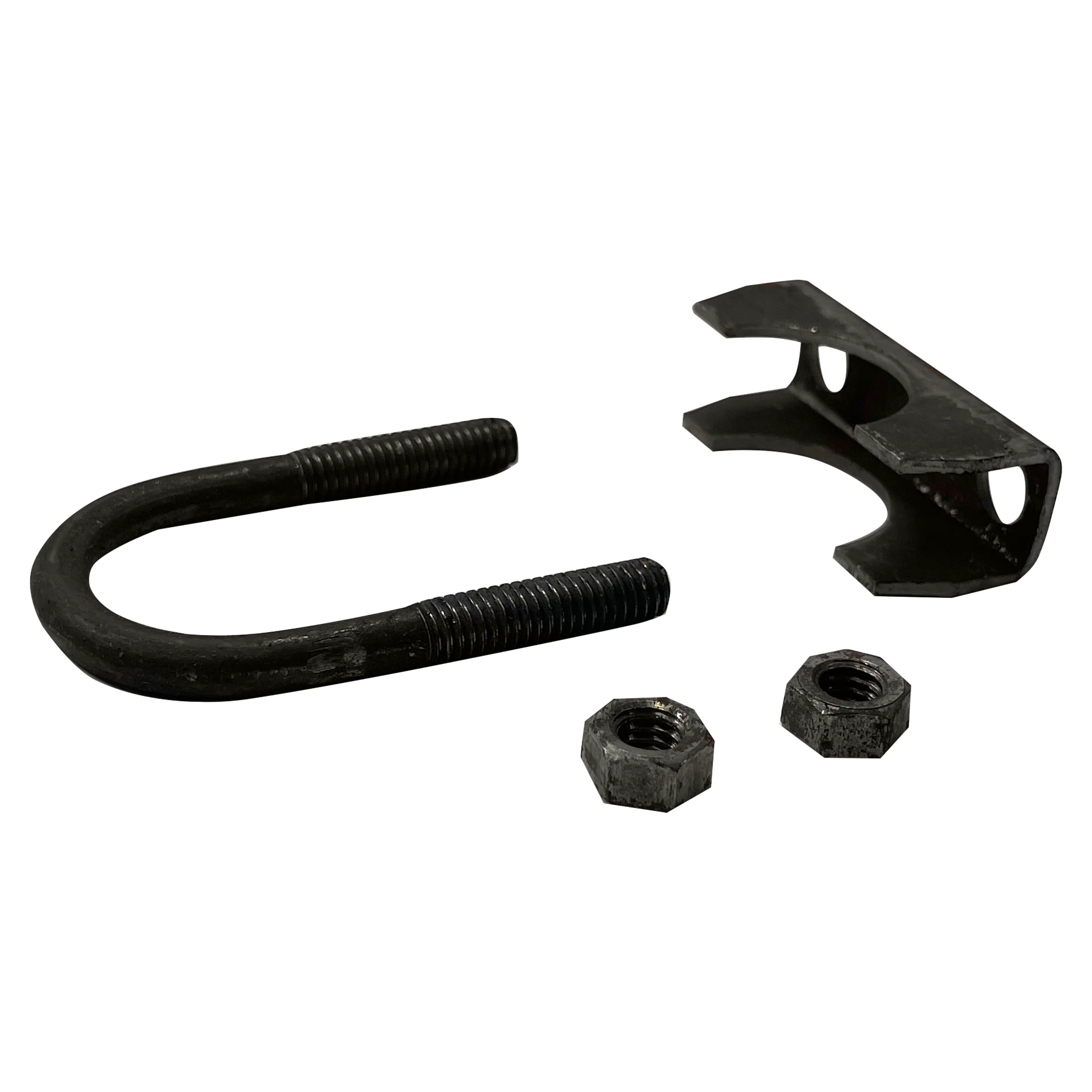 Nickson Universal 1 1/8 Exhaust Muffler ClAmp U-Bolt Pipe Saddle Style - 1 or 10 Pack - Made in USA - Image 2