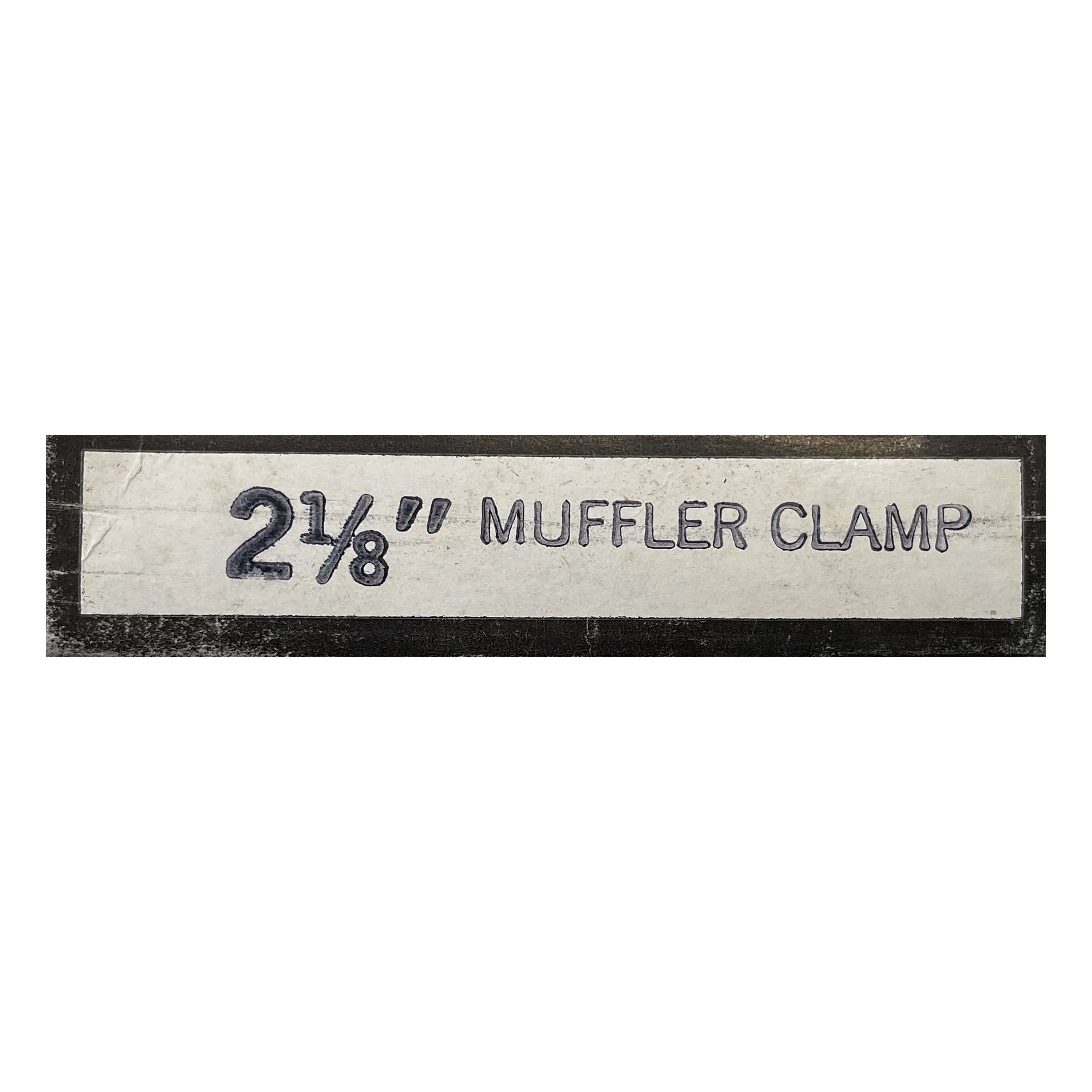 Nickson Universal 2 1/8 Exhaust Muffler ClAmp U-Bolt Pipe Saddle Style - 1 or 10 Pack - Made in USA - Image 3