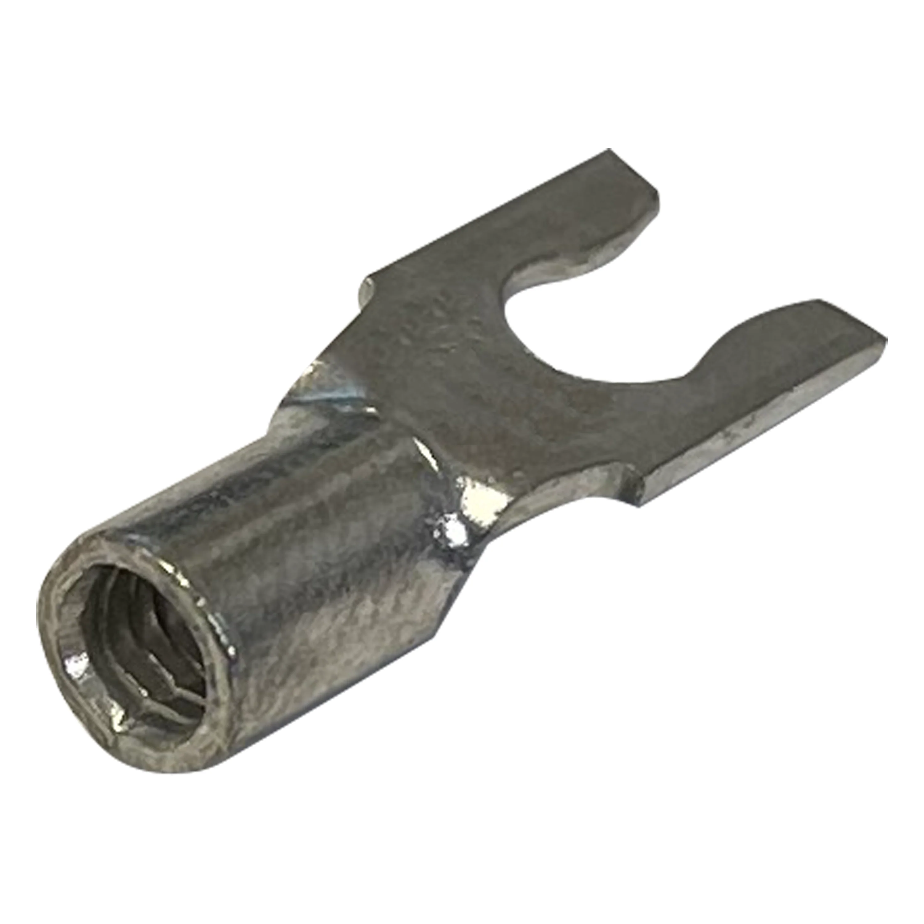 Non-Insulated Snap Spade Terminal 12-10 Gauge 1/4" Stud - 100 or 1000 Pack - Image 5