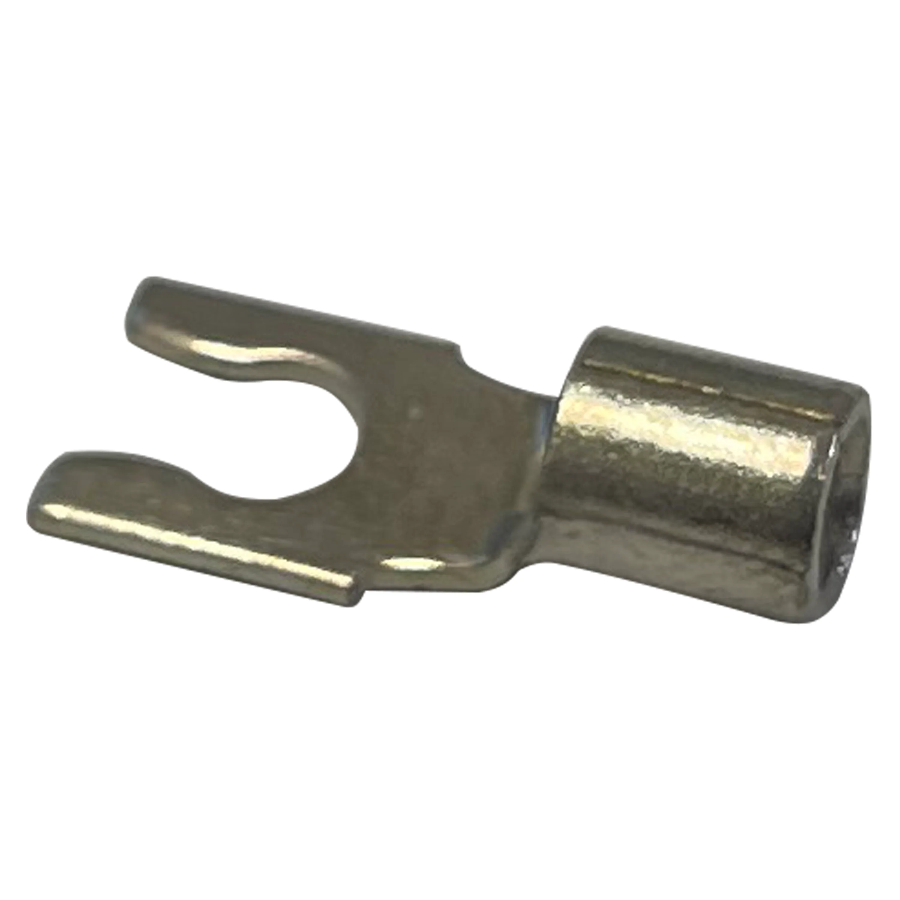 Non-Insulated Snap Spade Terminal 12-10 Gauge #6 Stud - 100 or 1000 Pack - Image 4