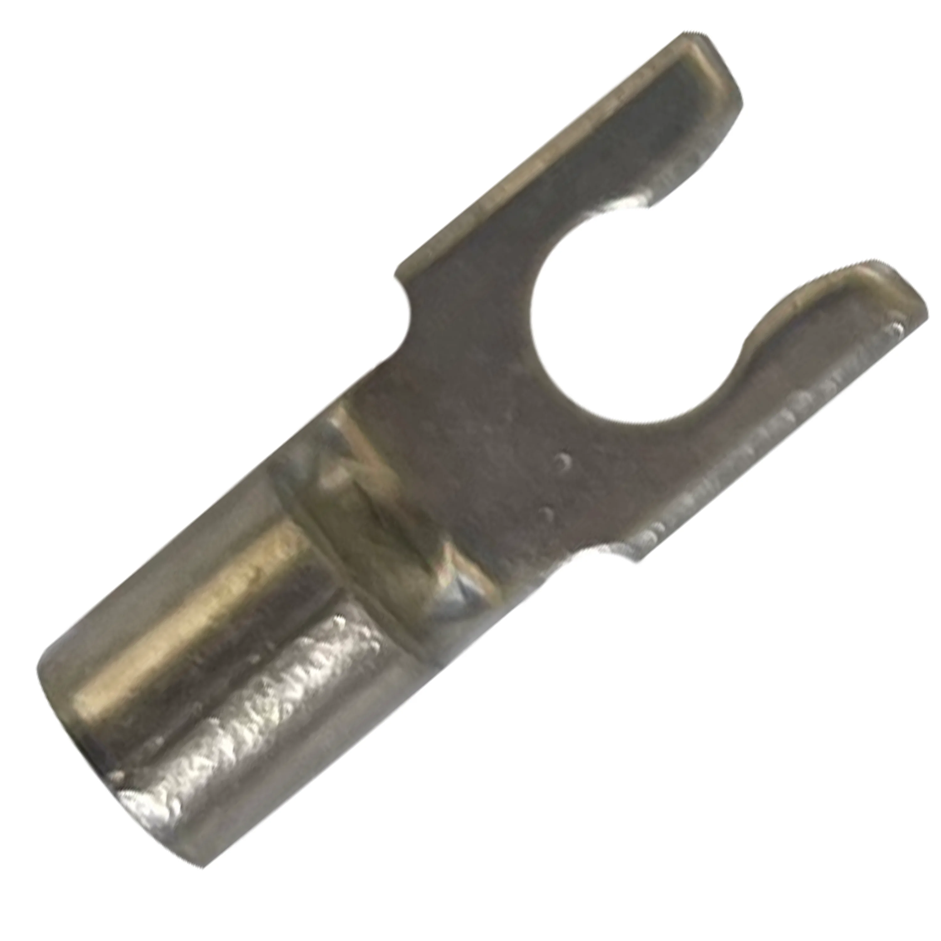 Non-Insulated Snap Spade Terminal 16-14 Gauge #8 Stud - 100 or 1000 Pack - Image 3