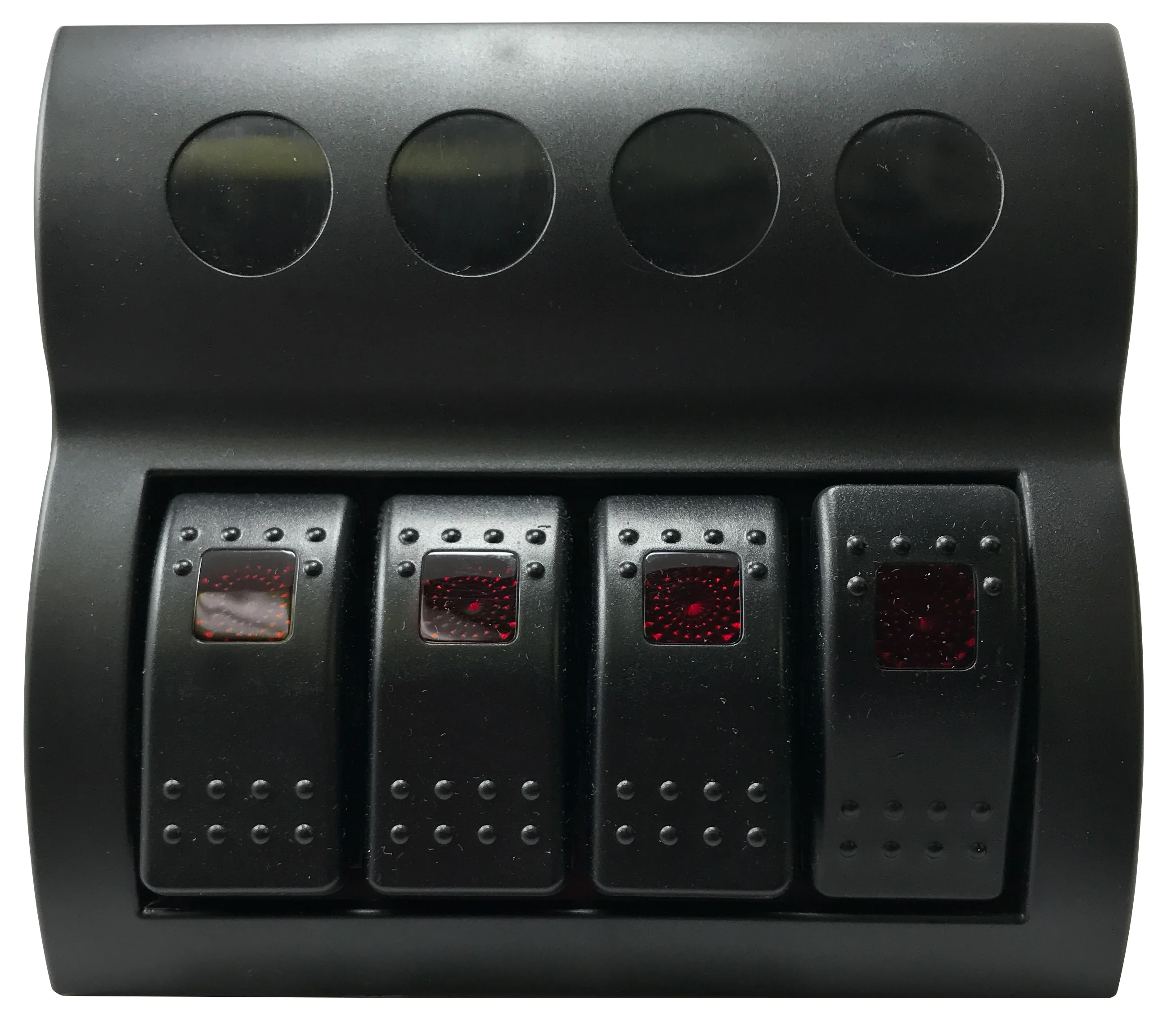 4 Position Waterproof Rocker Switch Panel With Circuit Protection - Image 2