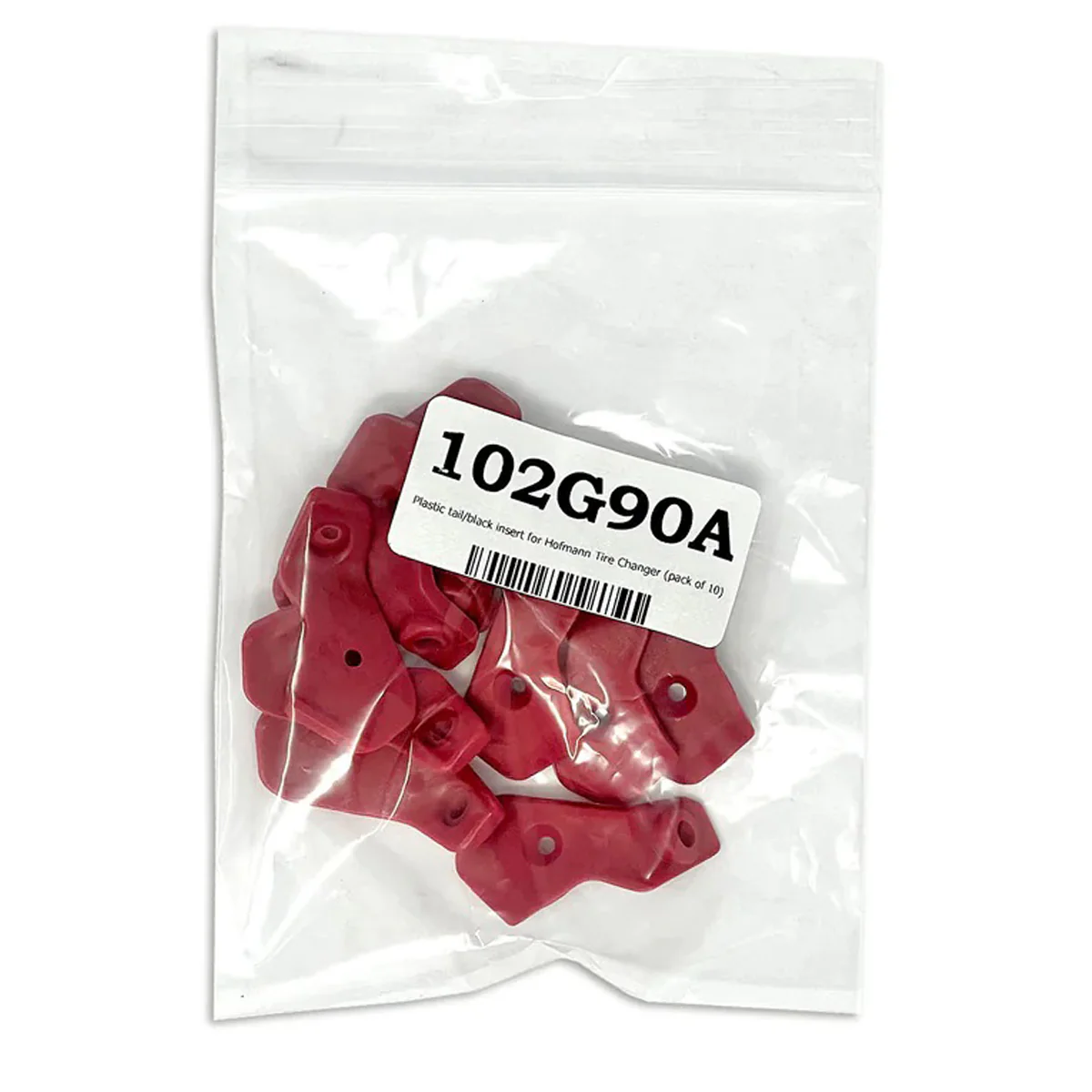 Plastic Tail & Back Insert for Hofmann Tire Changer - Pack of 10 - Image 2