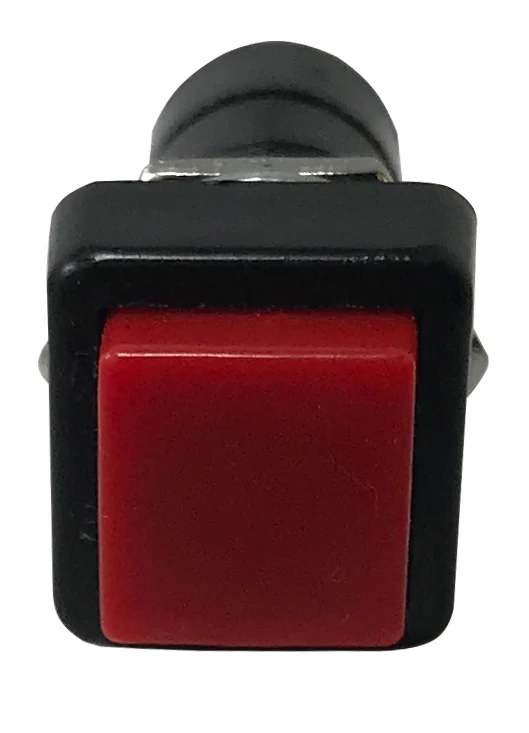 OFF/ ON SPST Square Red Momentary Push Button Switches 2 pin - Image 2