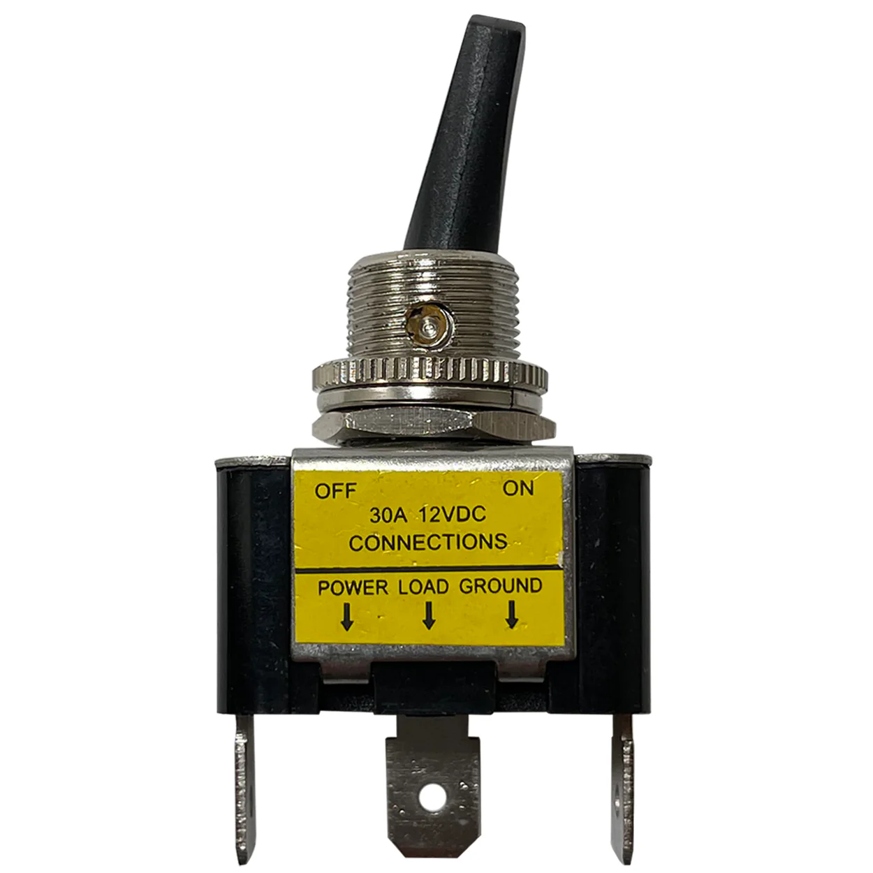 Heavy Duty Red LED Toggle Switch - ON/OFF SPST - 30A at 12V - Image 3