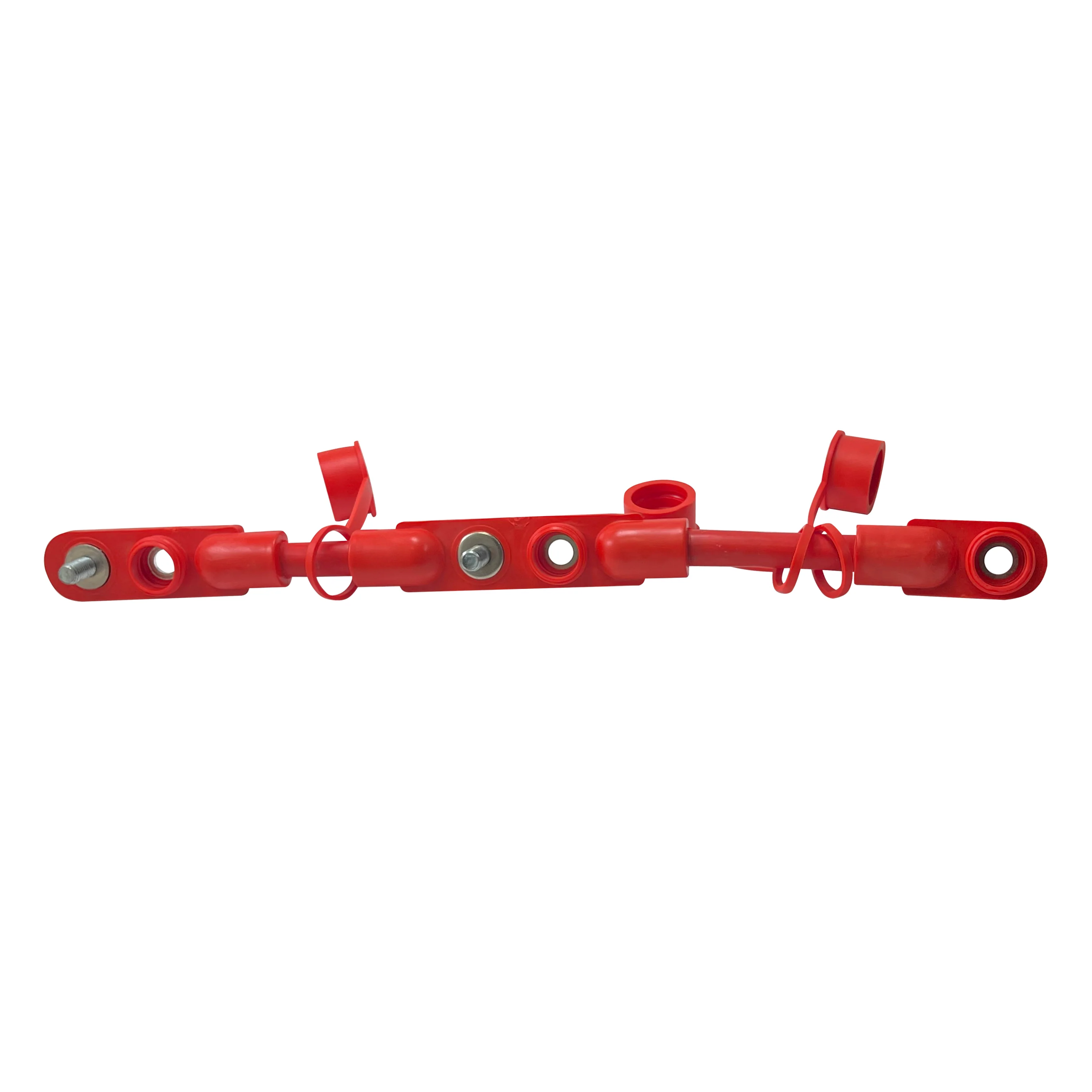 2/0 AWG Red Overmolded Battery Cable - 14" - Fits 3 Group 31 Batteries