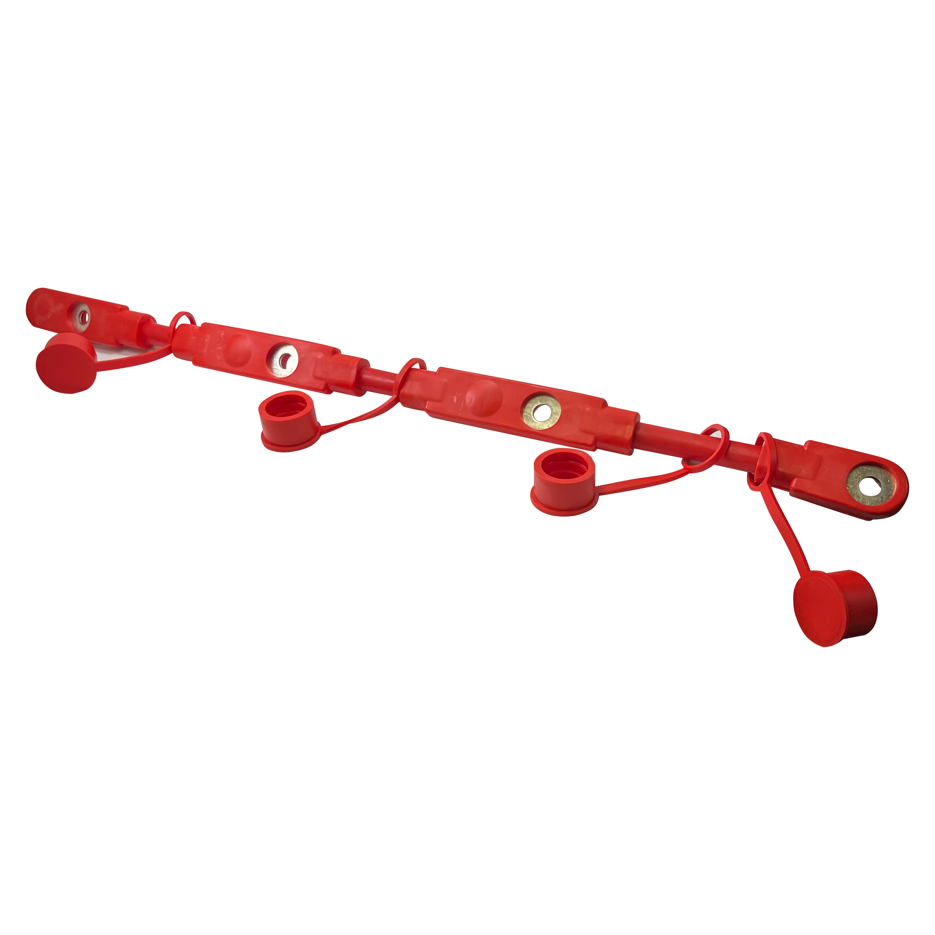 Red Positive Overmolded Battery Cable Assembly for 3 Group 31 Batteries (21") - Image 5