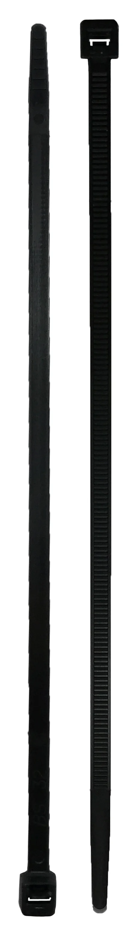 Releasable Black 7" Inch Cable Ties 50 lbs - 100 Pack - Image 4