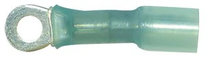 14-16 AWG Blue Ring Terminals - #6 Stud - 10 to 500 Pack