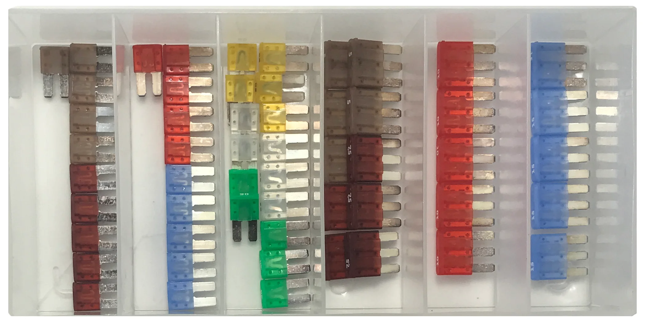 ATR / Micro2 & ATL / Micro3 Blade Fuse Assortment Kit - 55 Pieces