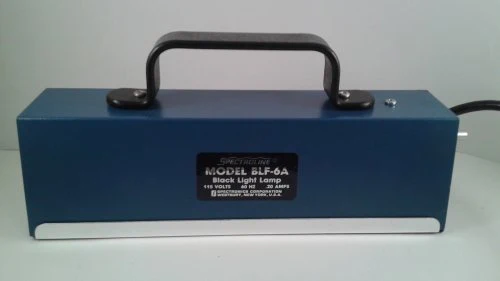 Spectroline BLF-6A UltraViolet UV Hand Lamp Black Light 115V 60Hz .20A - Image 2