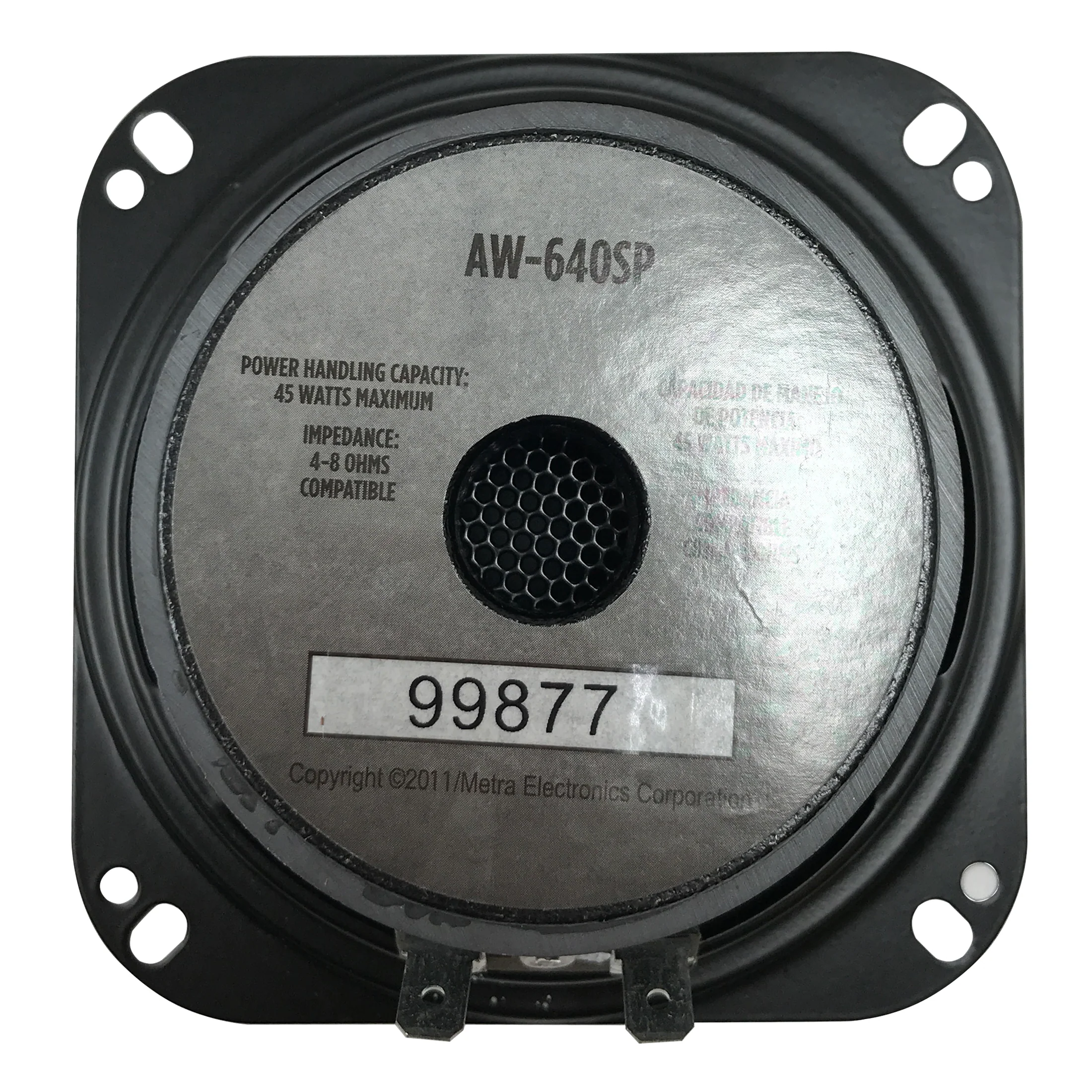 Raptor 4" OEM Replacement Dual Cone Speaker 2-Way 45 Watts 4-8 OHMS Car Audio - Image 5