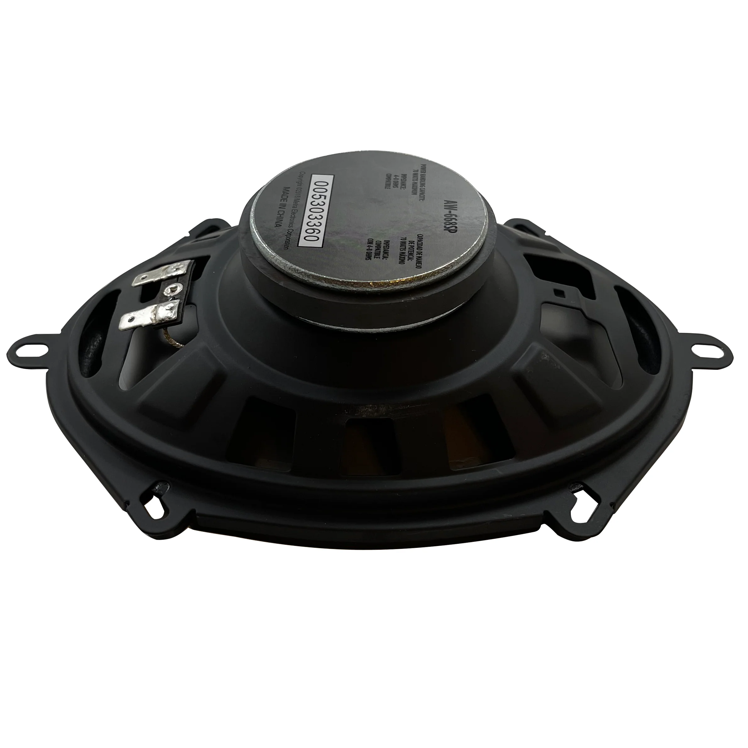 Raptor 6" x 8" OEM Dual Cone Speaker w/ 5" x 7" Inch Adapter 2-Way 75 Watts 4 OHMS Car Audio - Image 5