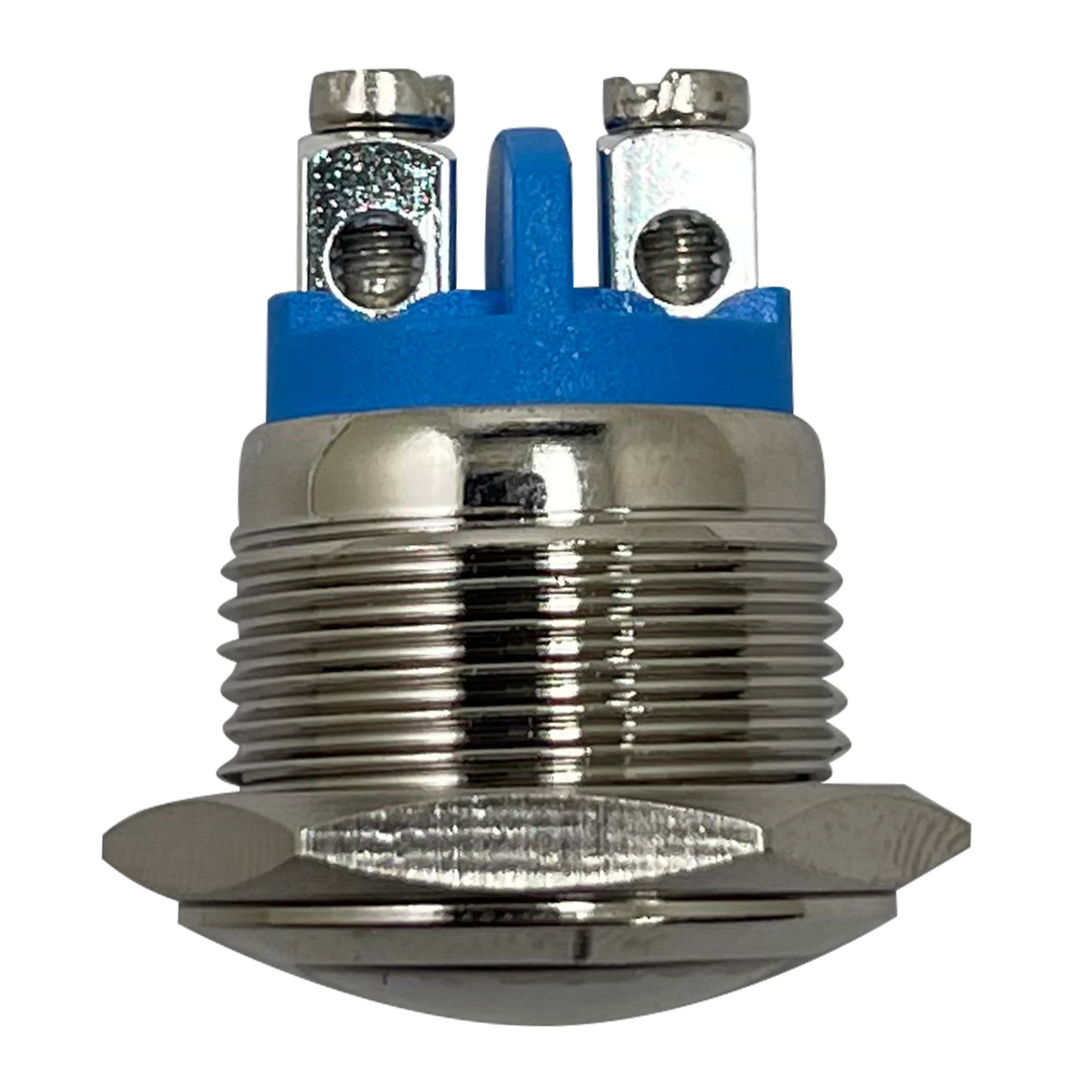 12V Momentary Push Button Ignition Switch - Stainless Steel - Fits 16mm Panel Mount - Image 4