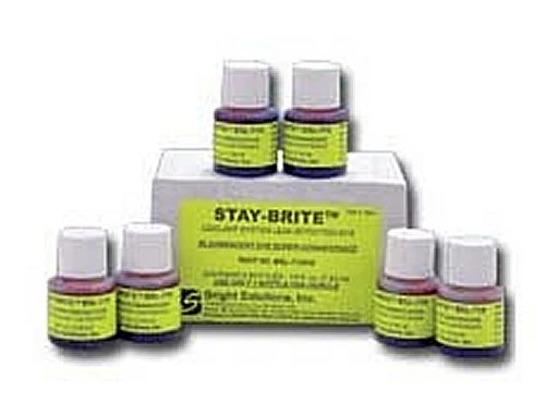 Stay-Brite BSL-719006 Coolant System Leak Detection Dye 6 PK 0.25 fl oz bottles