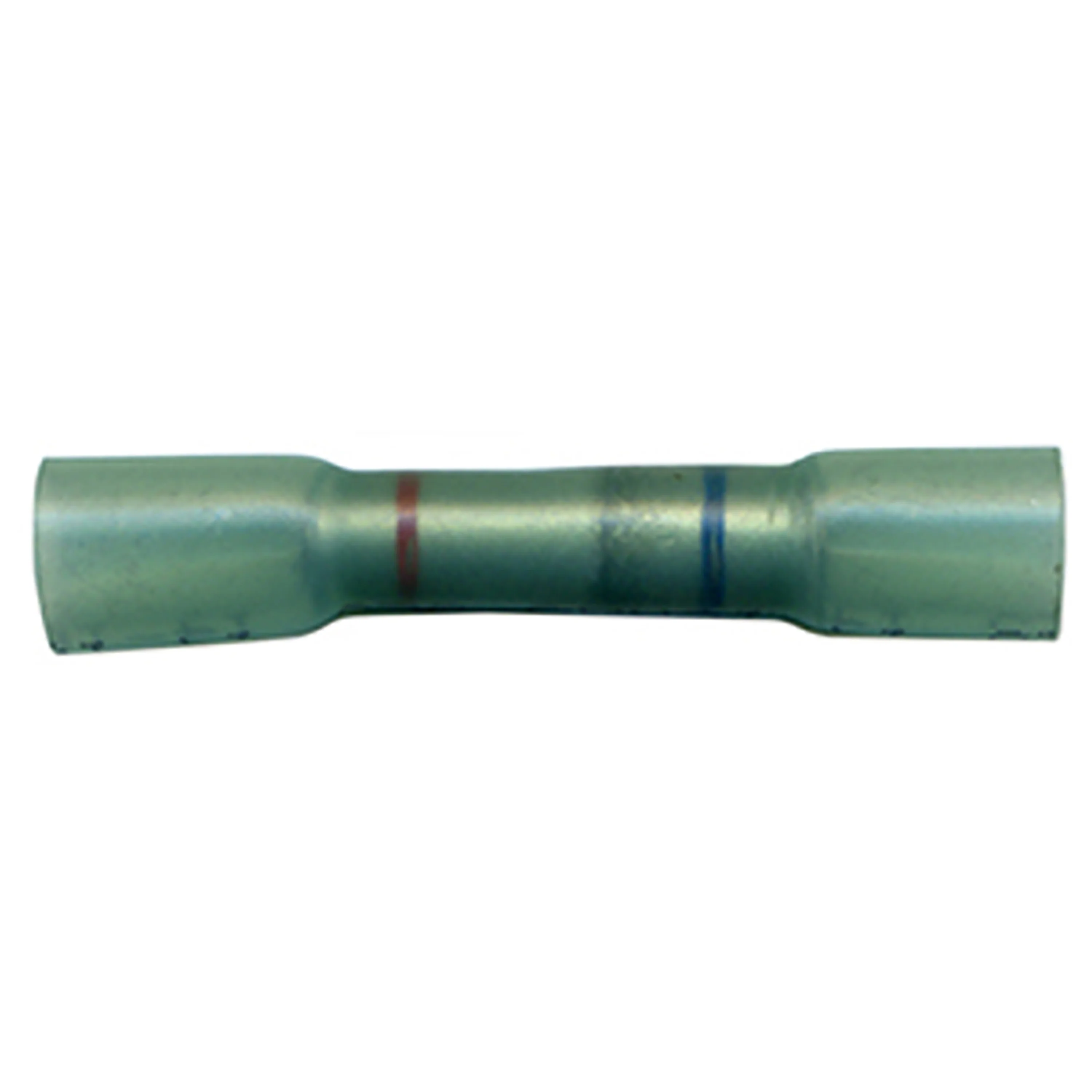 22-18 to 16-14 AWG Blue Step Down Butt Connector - Heat Shrink & Crimp - 10 to 500 Pack
