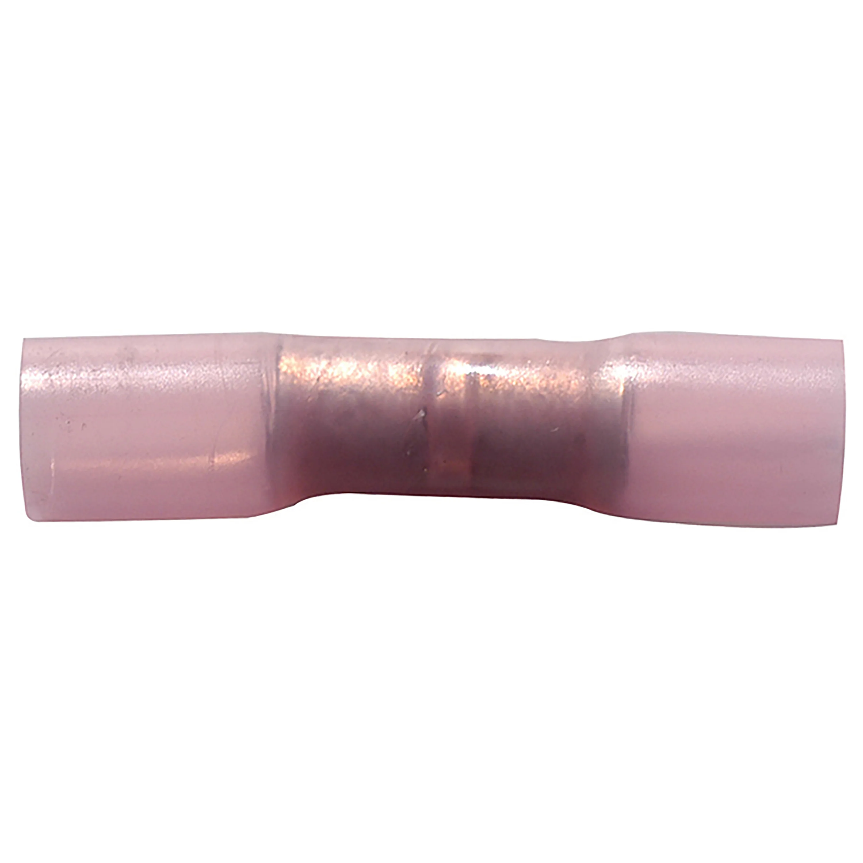 Heat Shrink & Crimp Red Butt Connector 8 Gauge - 100 to 1000 Pack