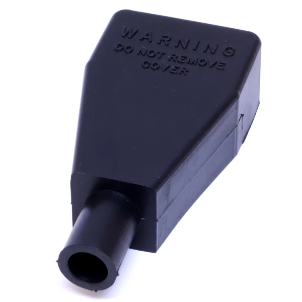 STRAIGHT BOOT 1 & 2 AWG - BLACK OR RED