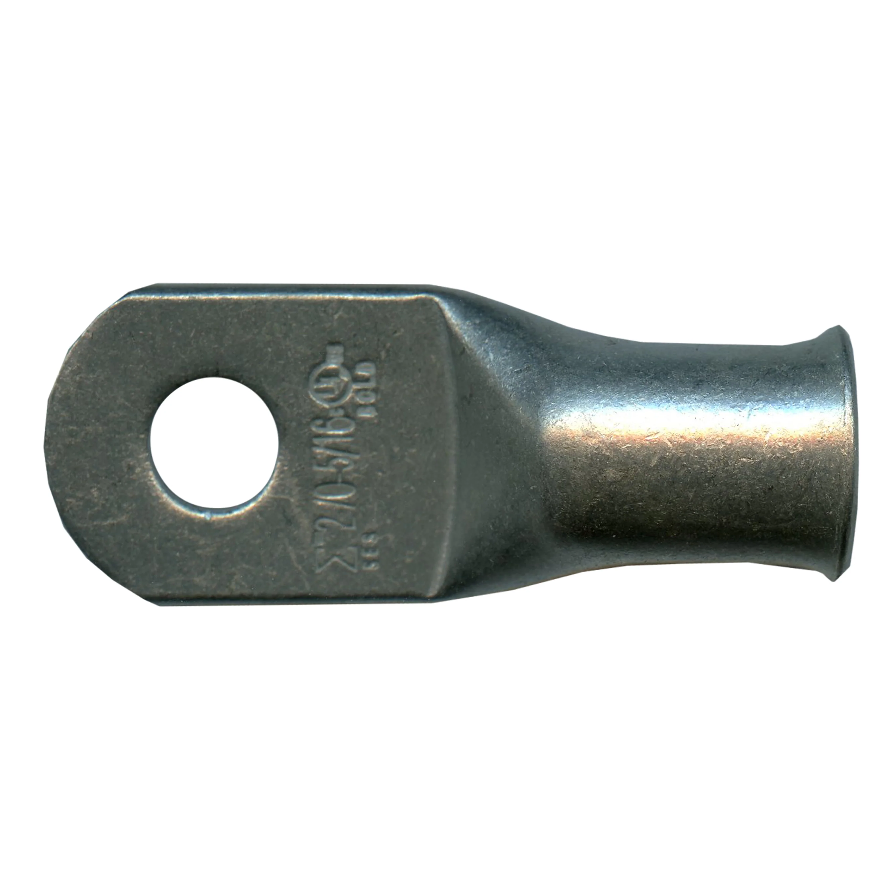 Standard Tinned Copper Lug 2/0 AWG 5/16" Ring Size - 10 or 100 Pack