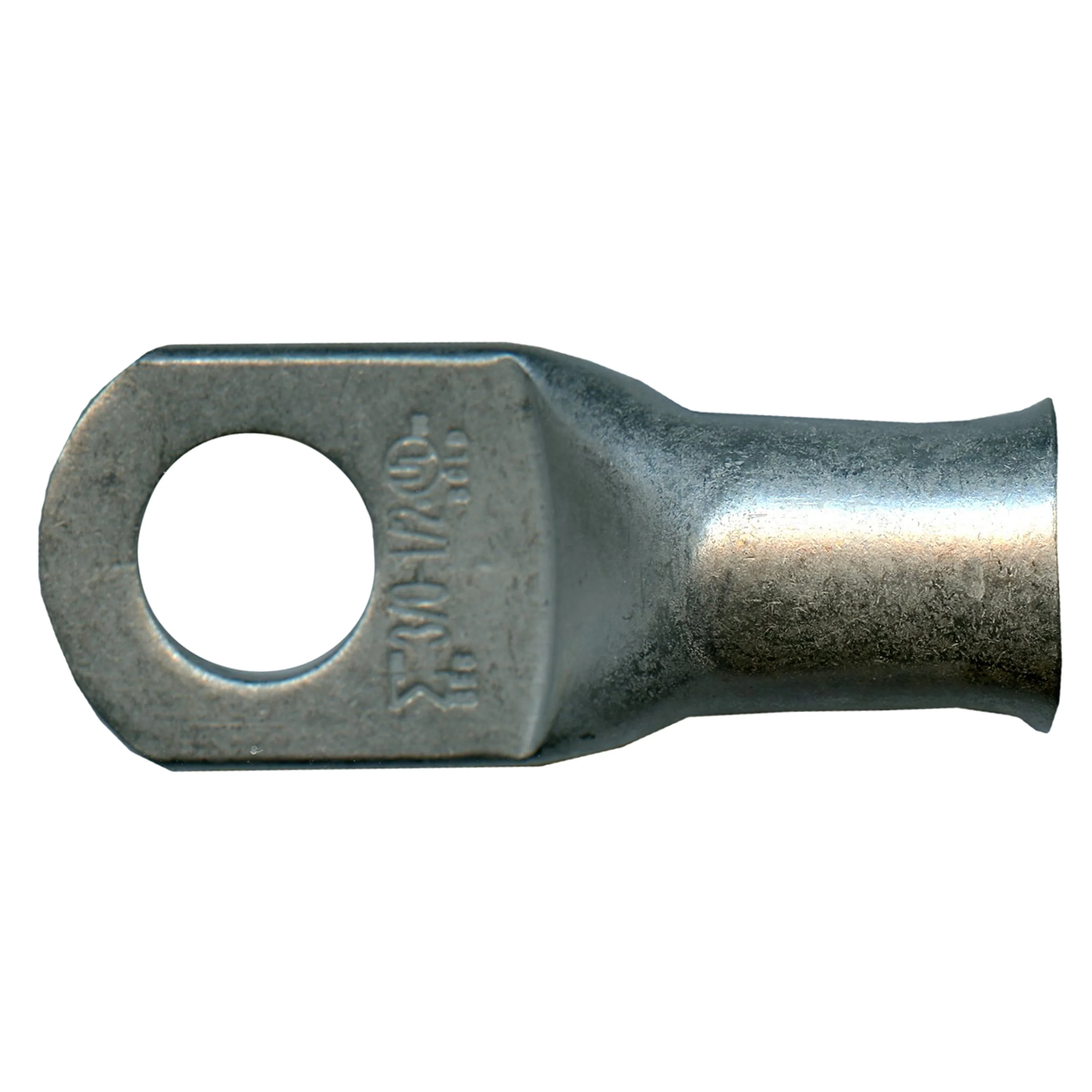 Standard Tinned Copper Lug 3/0 AWG 1/2" Ring Size - 10 or 100 Pack