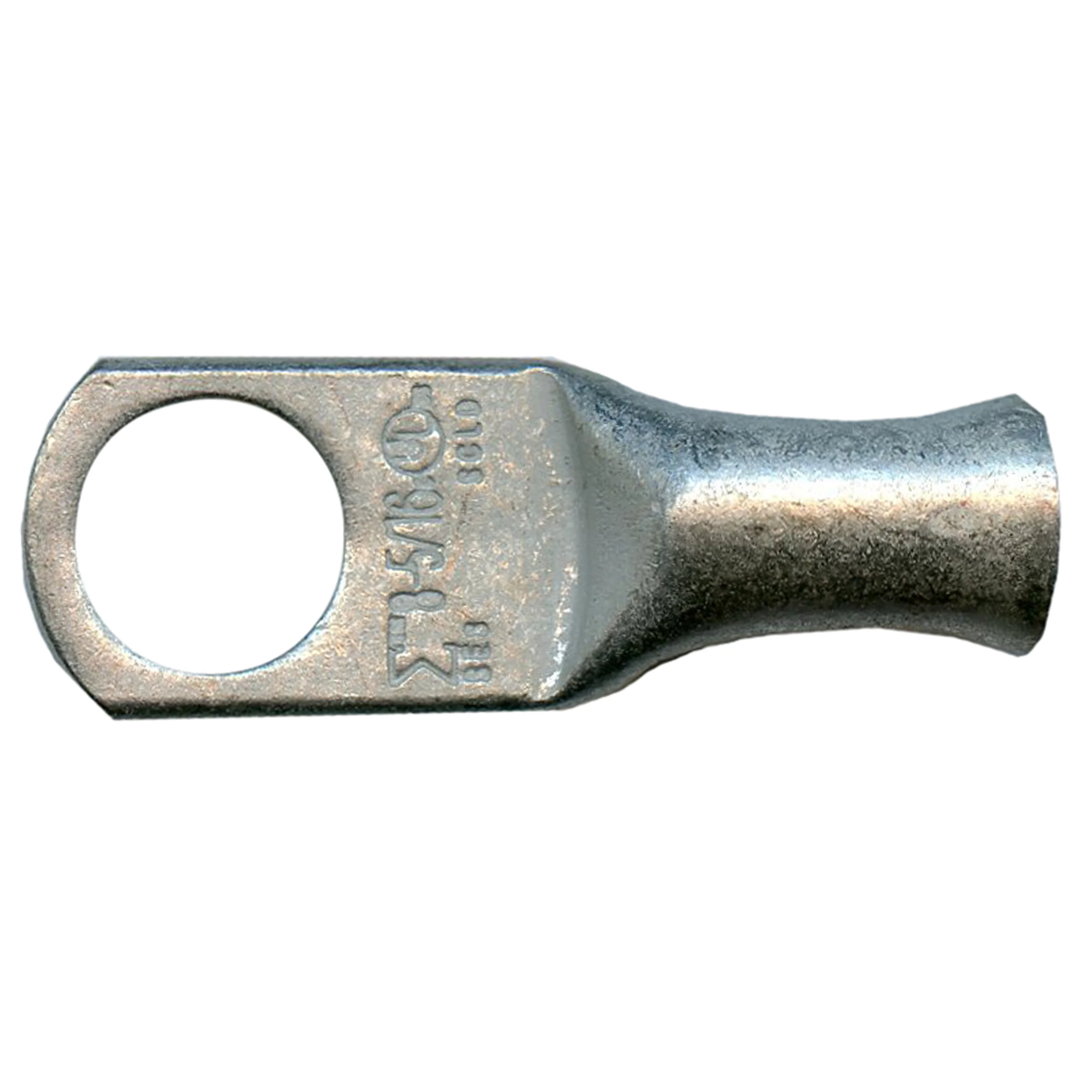 Standard Tinned Copper Lug 8 AWG 5/16" Ring Size - 10 or 100 Pack