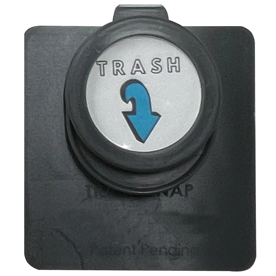 Trash Here Logo - Trash Snap Bag Holding Clip - Includes 2 Holders & 4 Bags - Image 12