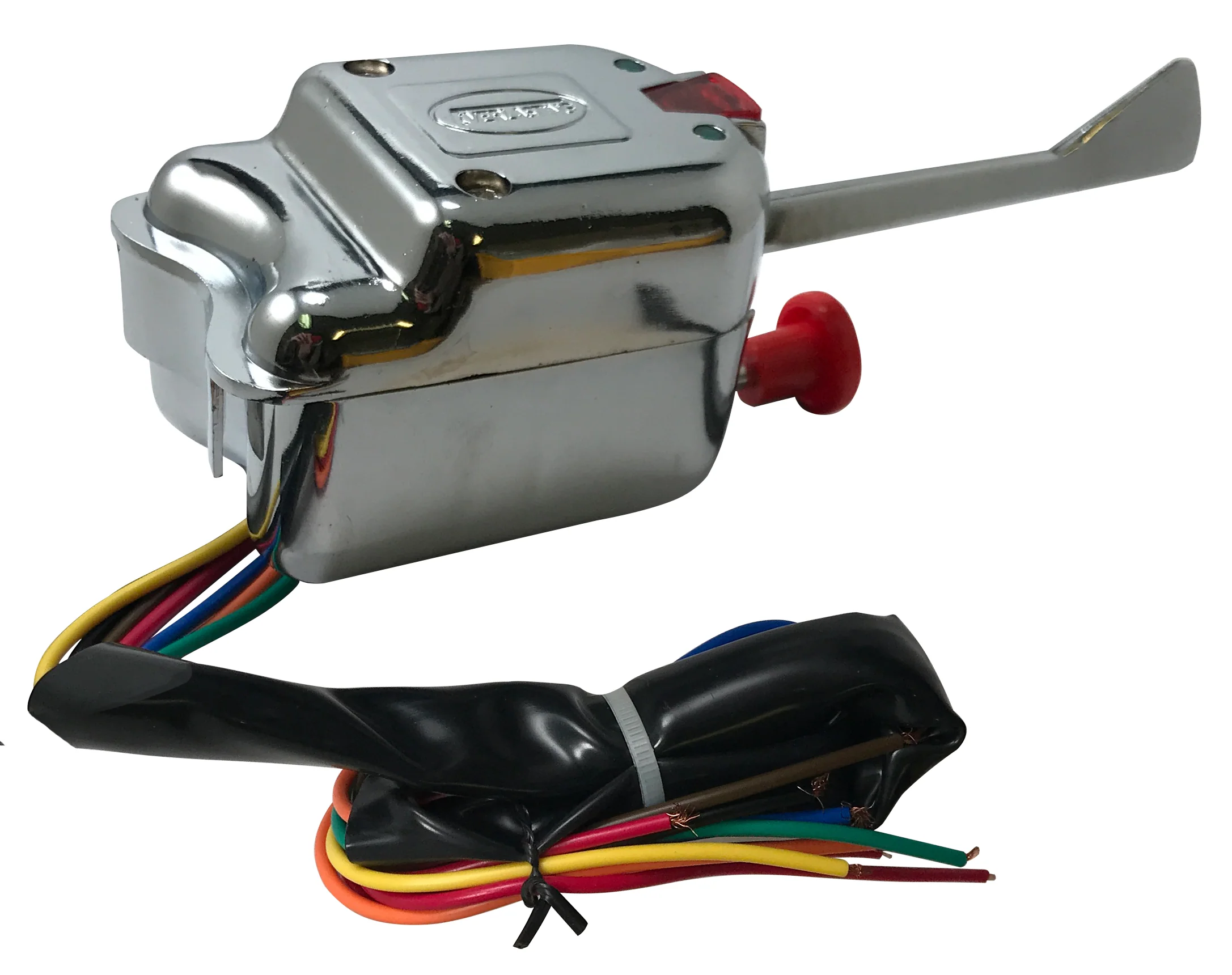 Universal 3-Position Turn Signal Switch with Emergency Flasher & Indicator Light - 7 Wire