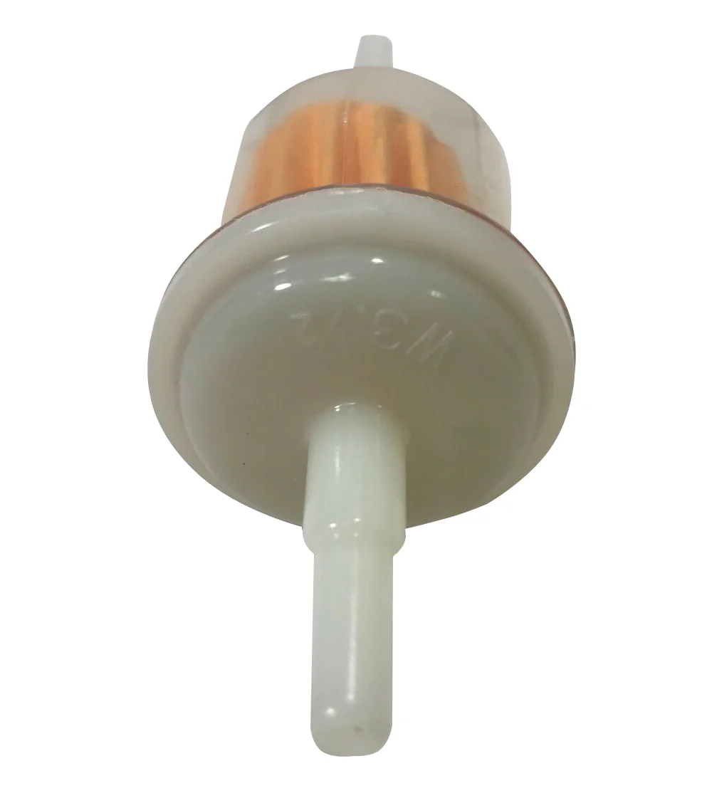 Universal 1/4" - 5/16" Two-Step In-Line Fuel Filter - Nylon Construction - 1 to 50 Pack - Image 3
