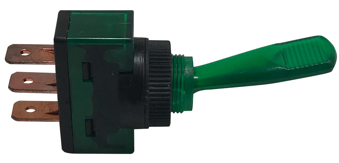 Illuminated ON/OFF Toggle Switch - SPST - 20A @ 12V - 1 or 4 Pack - Image 10