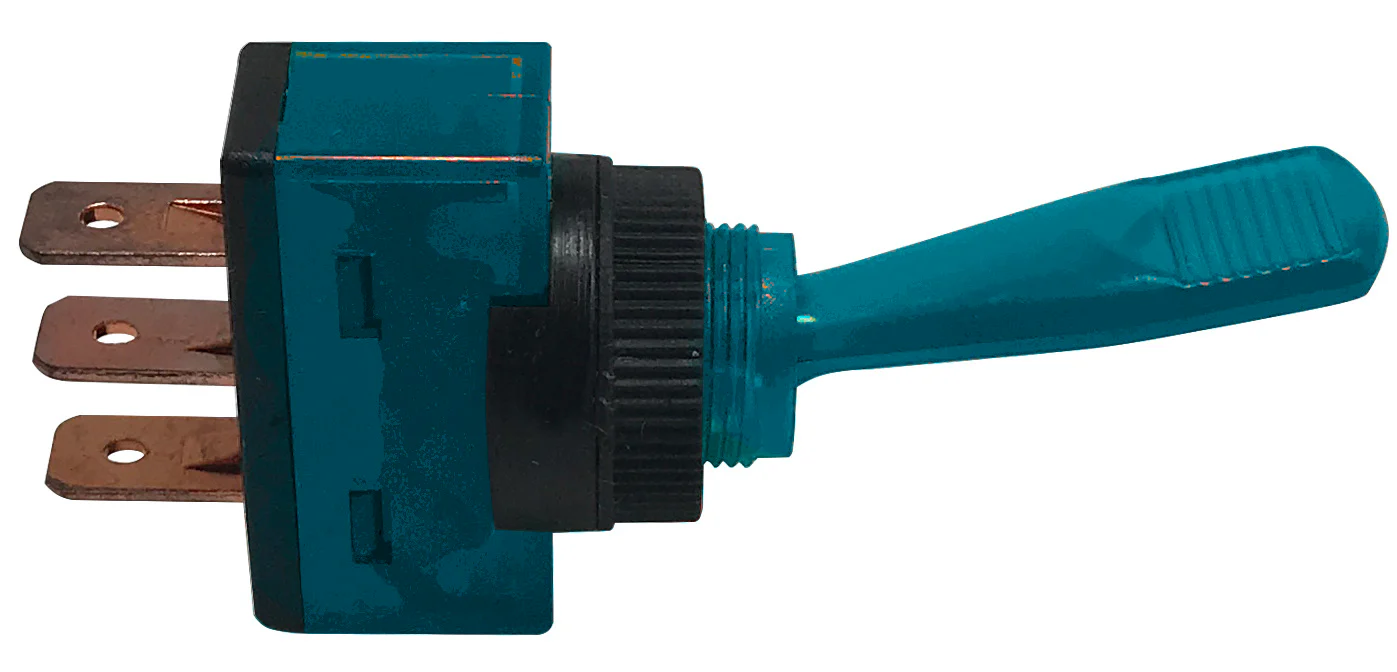 Illuminated ON/OFF Toggle Switch - SPST - 20A @ 12V - 1 or 4 Pack - Image 6