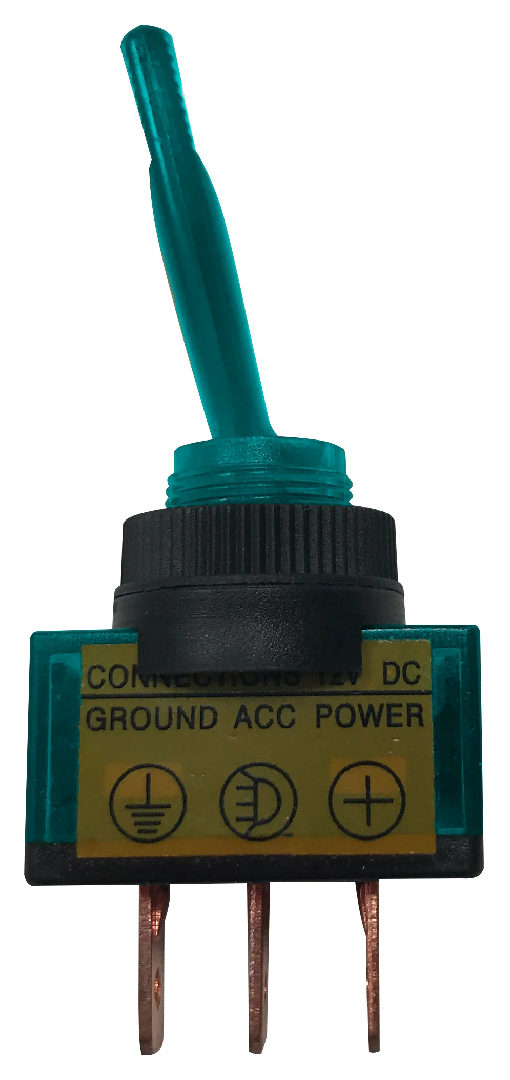 Illuminated ON/OFF Toggle Switch - SPST - 20A @ 12V - 1 or 4 Pack - Image 8