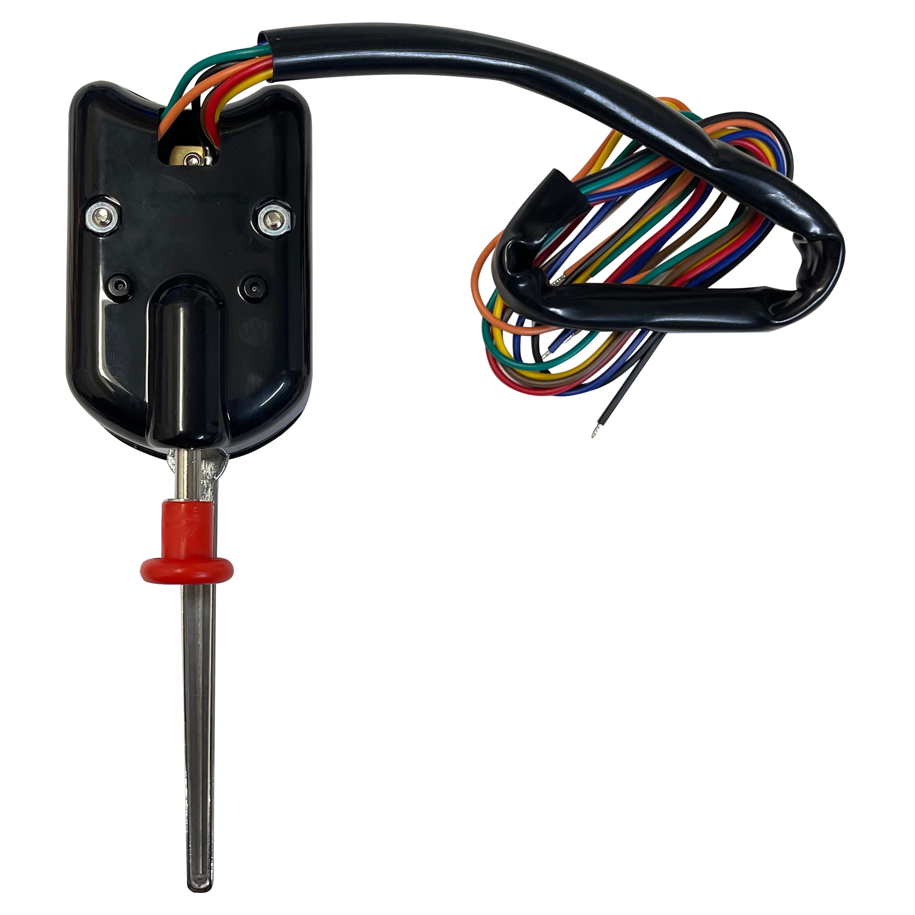 Universal Black Turn Signal Switch 7 Wire W/ Indicator Light & Emergency Flasher Button - Image 3