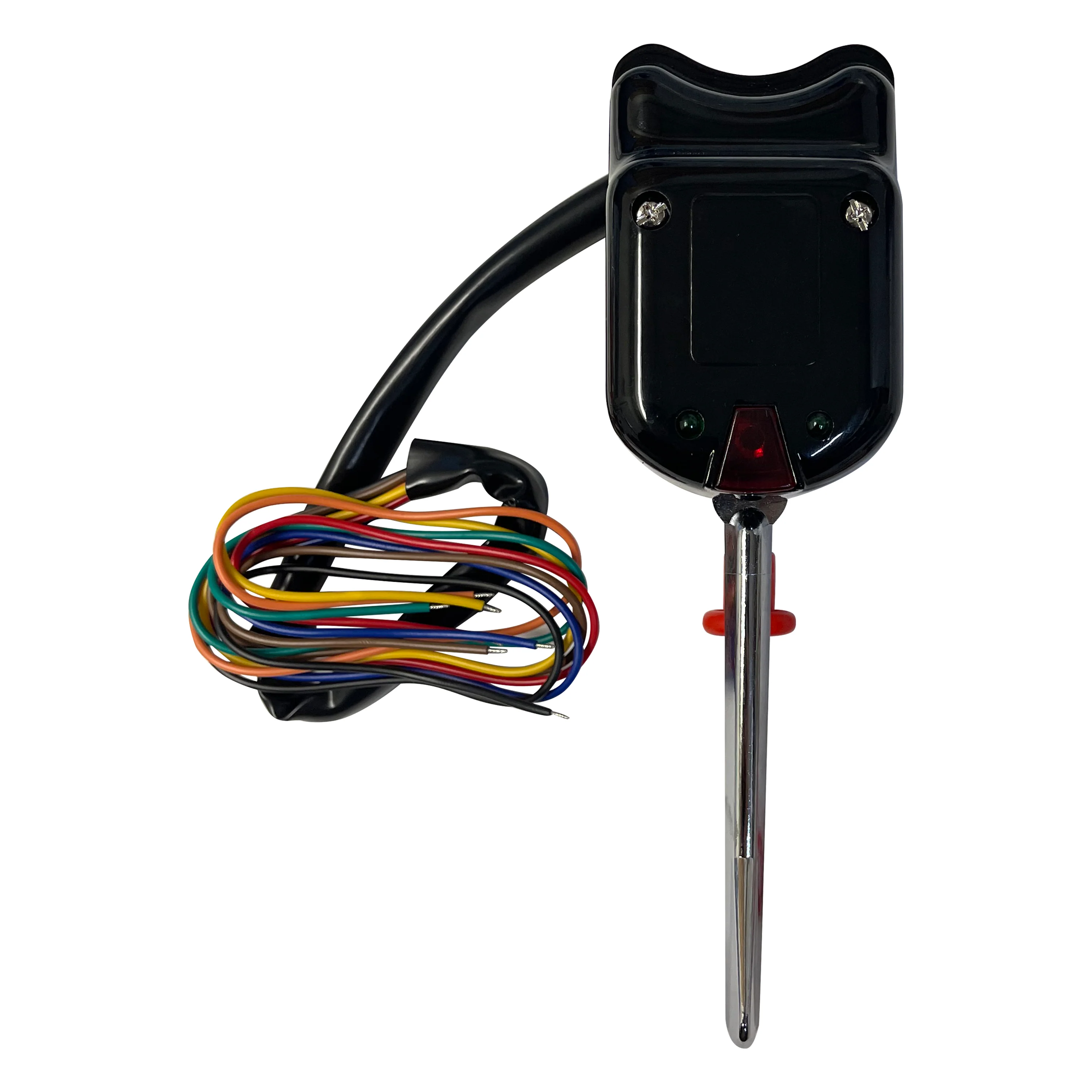 Universal Black Turn Signal Switch 7 Wire W/ Indicator Light & Emergency Flasher Button - Image 4